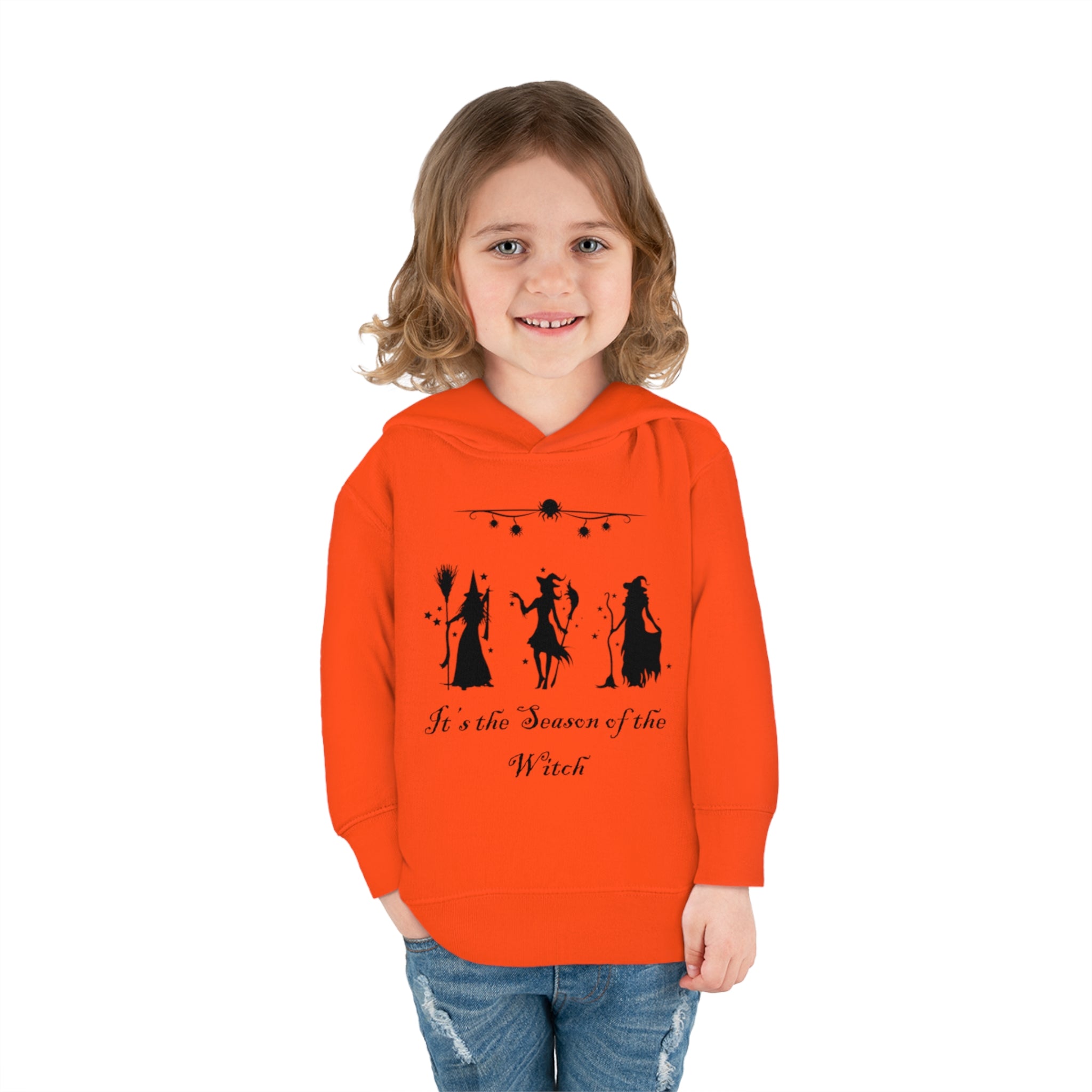 It's The Season of the Witch Toddler Pullover Fleece Hoodie