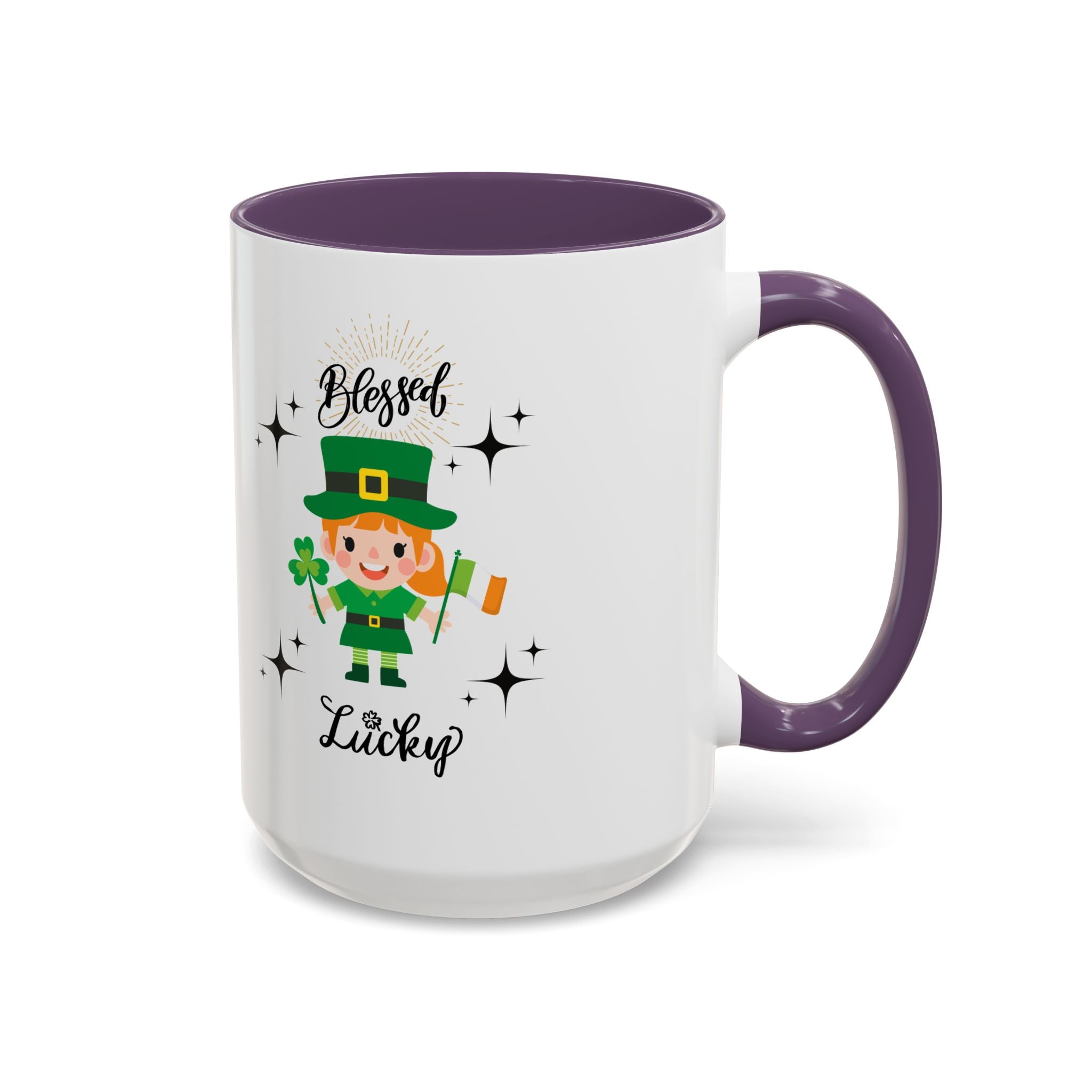 Blessed & Lucky St. Patrick's Day Coffee Mug