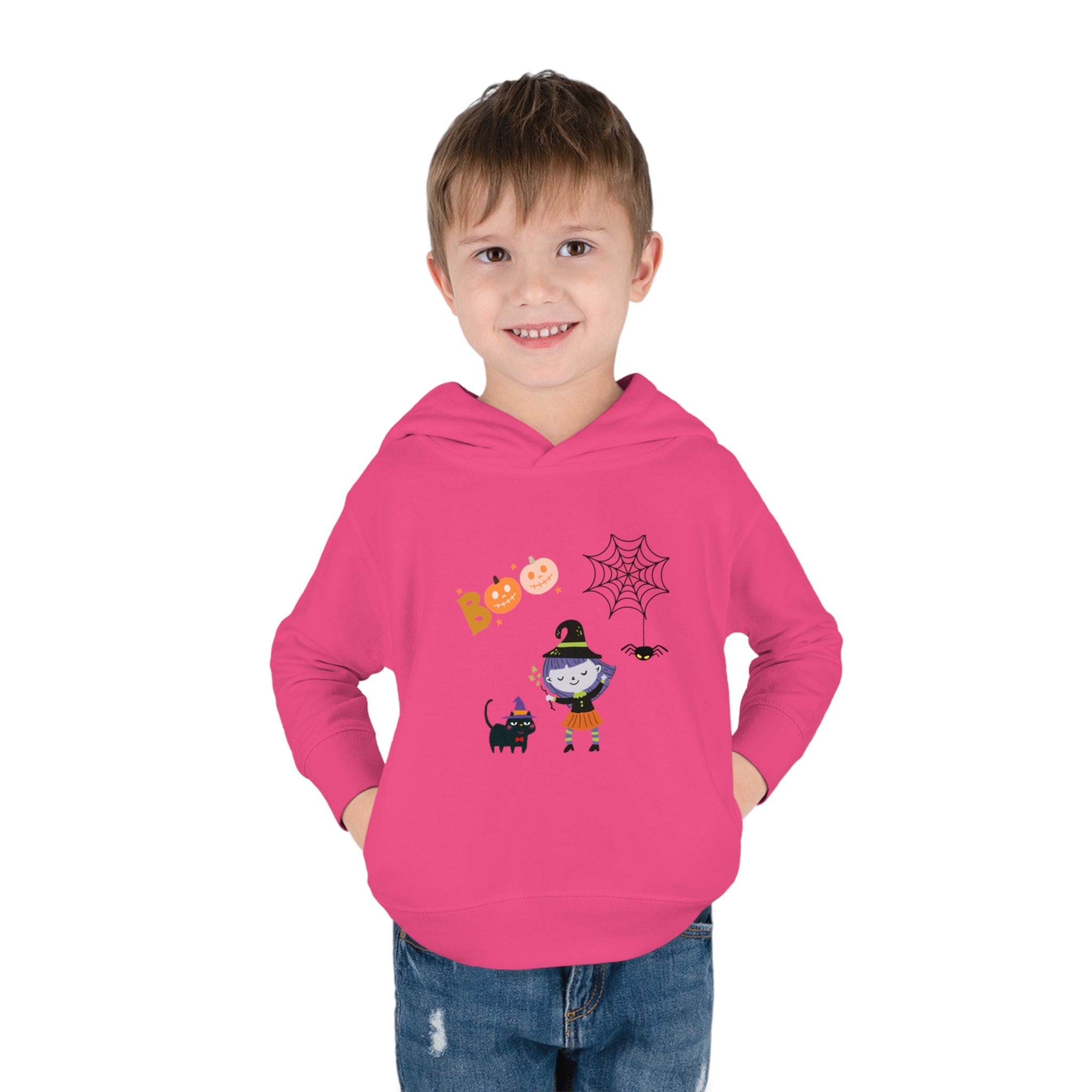 Boo Party Toddler Pullover Fleece Hoodie