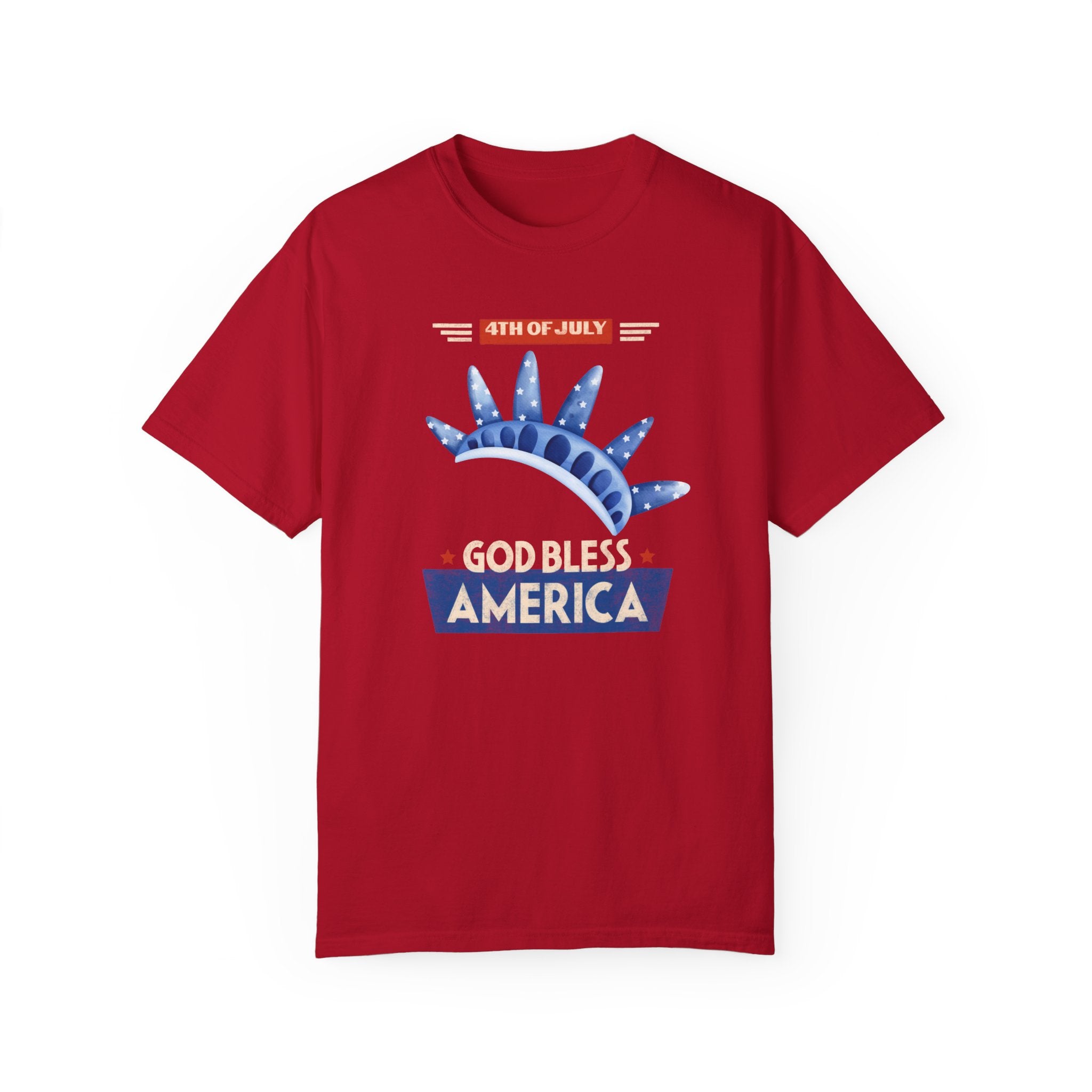 God Bless America Unisex Garment-Dyed T-shirt