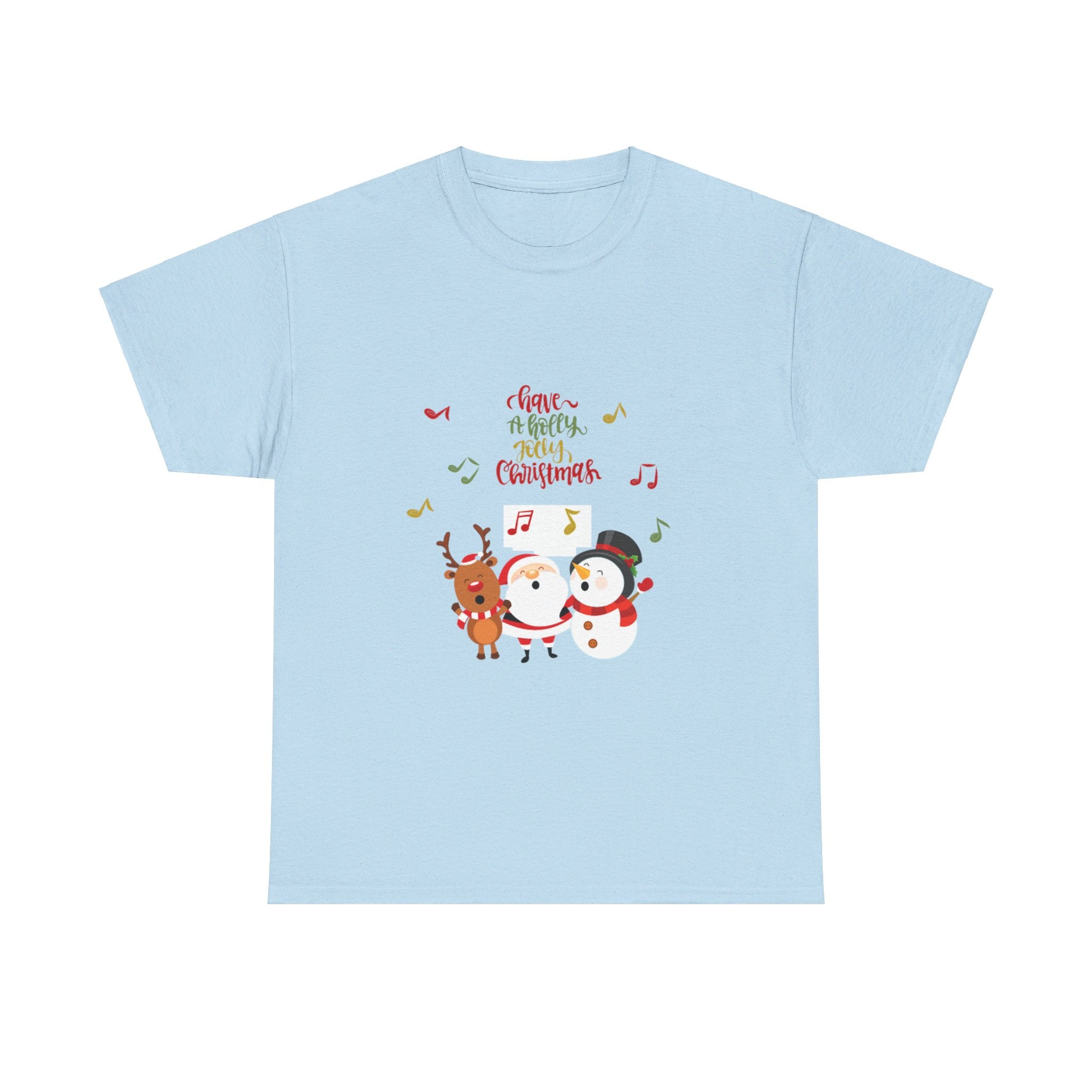 Have A Holly Jolly Christmas Unisex Heavy Cotton Tee