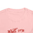 Meet Me Under The Mistletoe Toddler Short Sleeve Tee