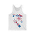 Happy 4th Of July Celebration Unisex Jersey Tank