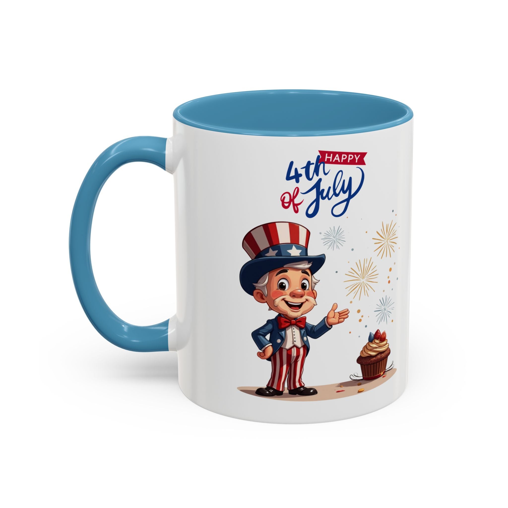 Uncle Sam Happy 4th of July Coffee Mug
