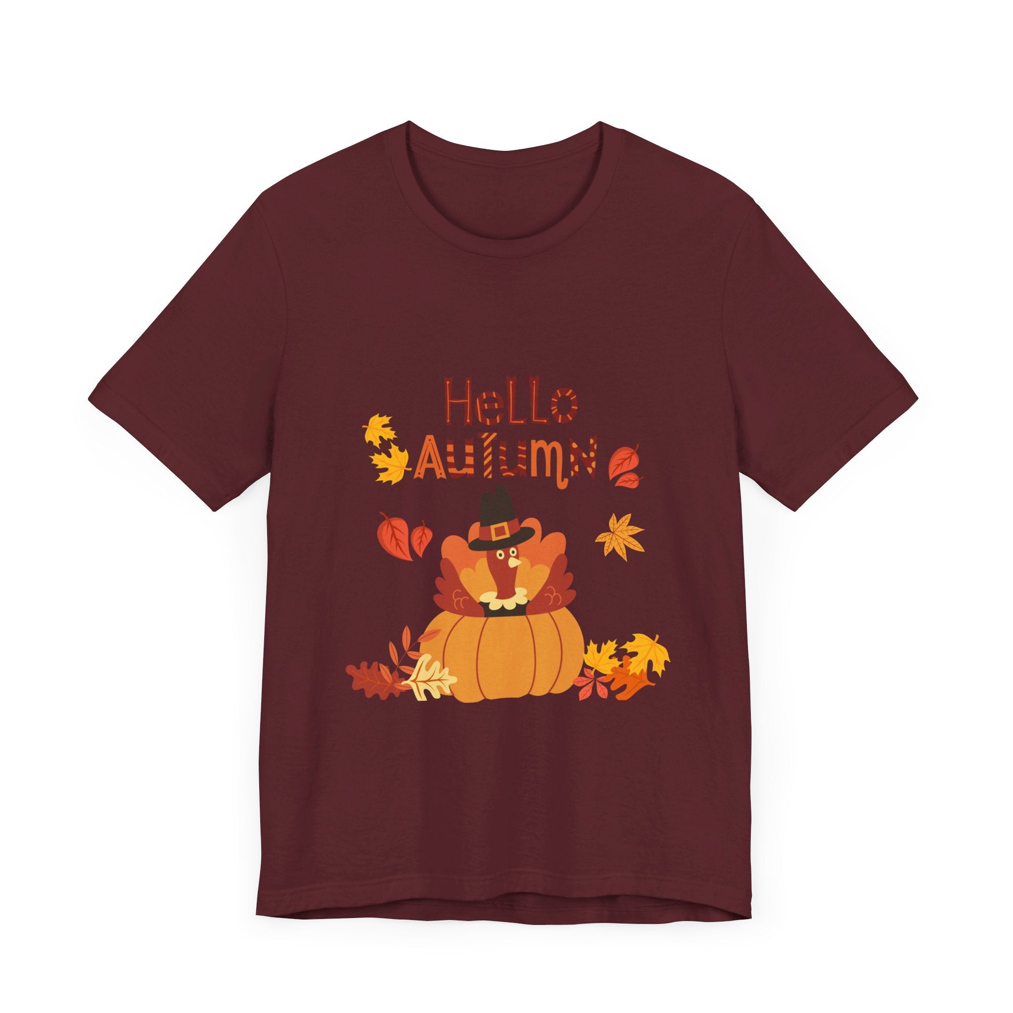 Hello Autumn Unisex Jersey Short Sleeve Tee