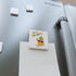 Hello Pineapple Summer Porcelain Magnet, Square