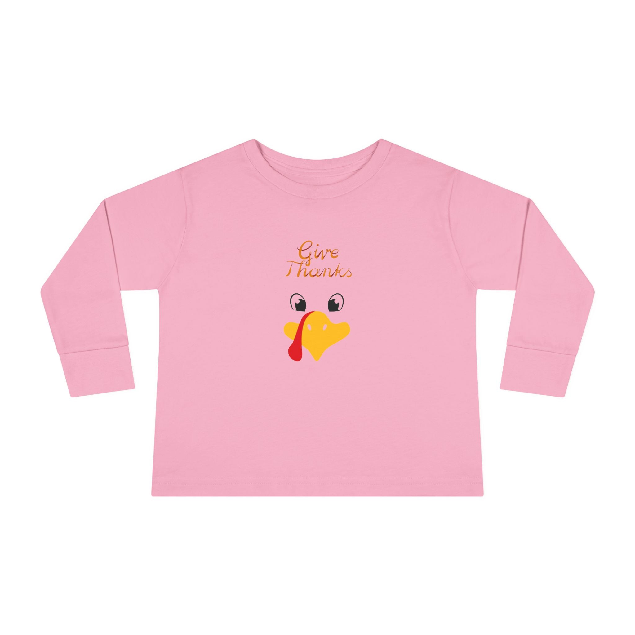 Give Thanks Toddler Long Sleeve Tee