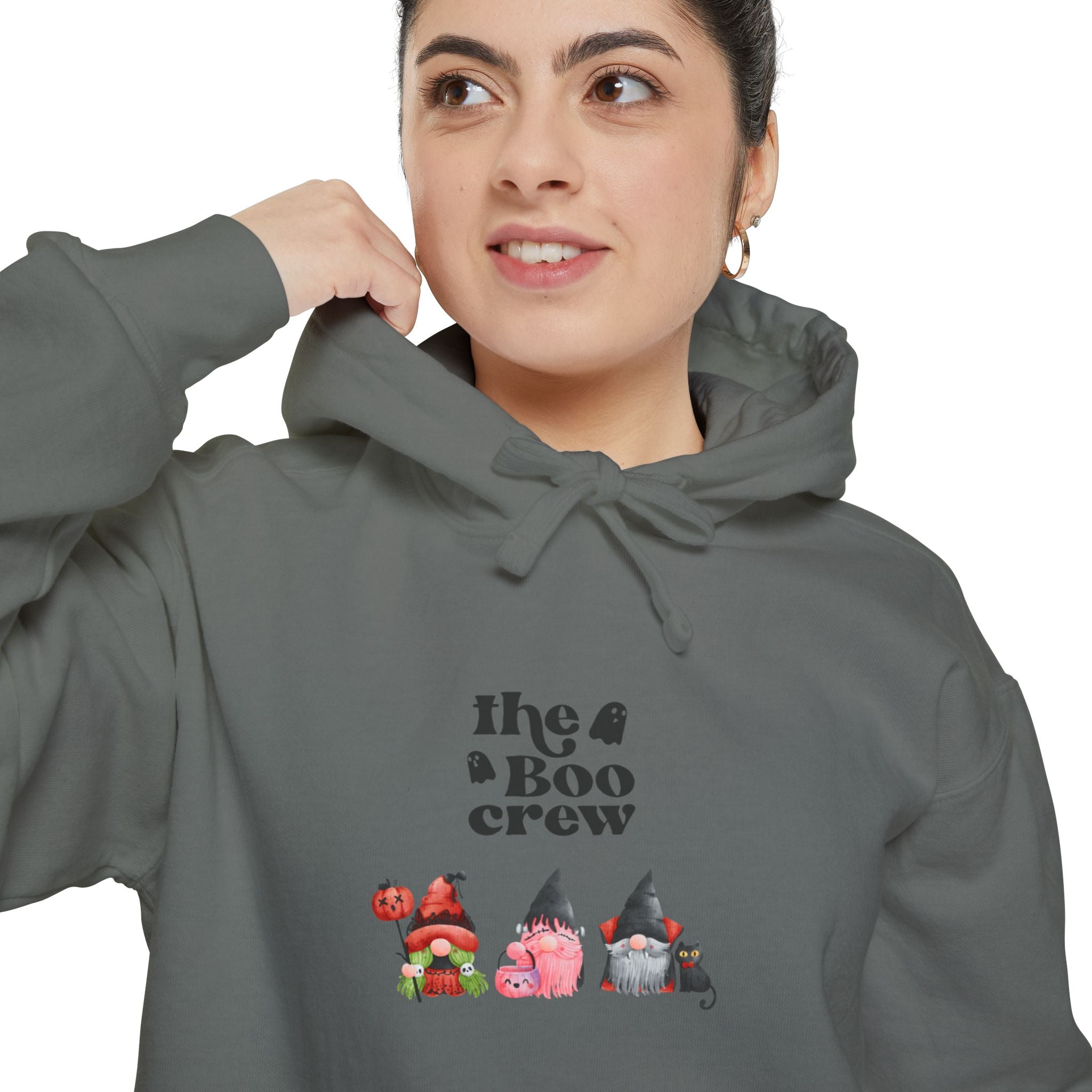 The Boo Crew Unisex Garment-Dyed Hoodie