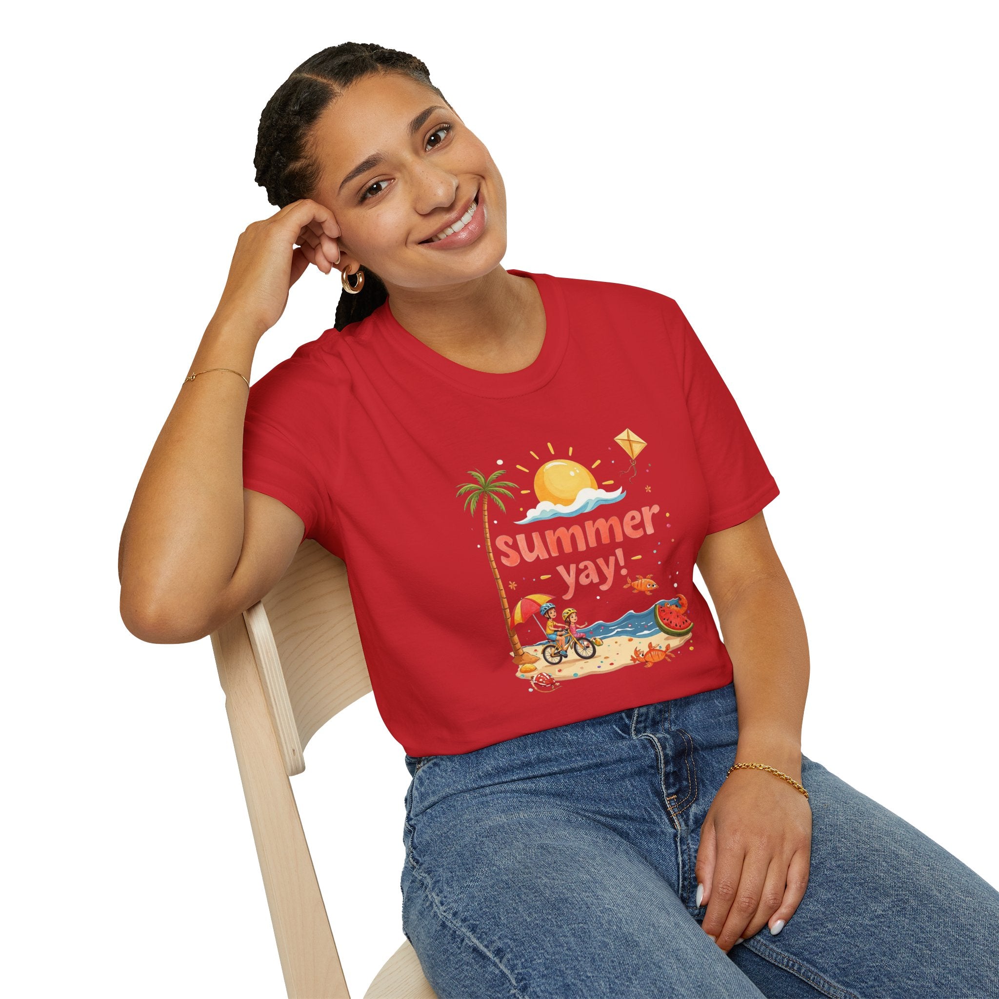 Summer Yay! T-Shirt - Unisex Softstyle Tee