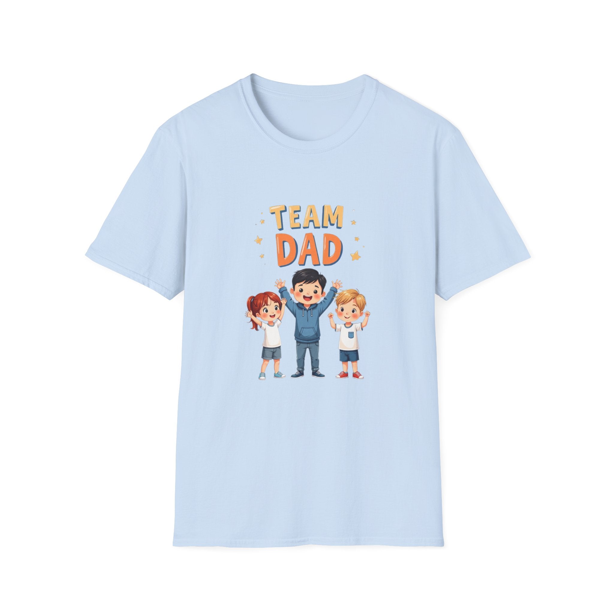 Team Dad Unisex Softstyle T-Shirt, Father's Day Gift, Family Tee, Dad Shirt, Great for Celebrations, Fun Casual Wear