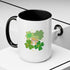 Retro St. Paddy's Day Accent Coffee Mug - 11oz & 15oz