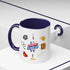 Happy Labor Day Wishes Accent Coffee Mug (11, 15oz)