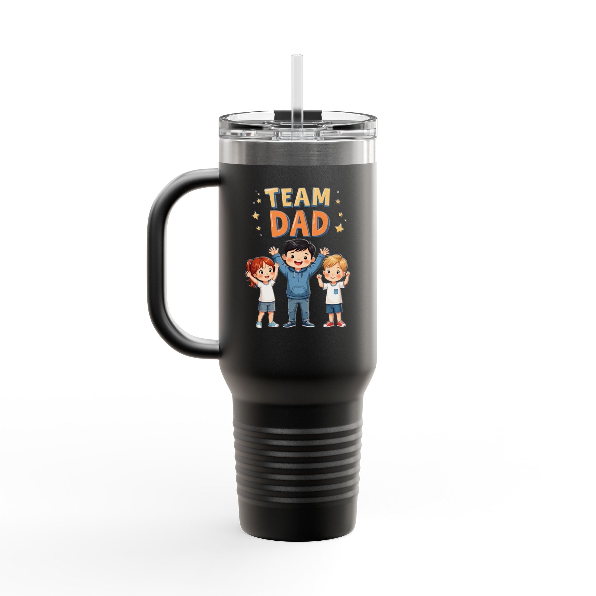 Team Dad Insulated Travel Mug, 40oz