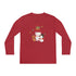 Have A Holly Jolly Christmas Youth Long Sleeve Competitor Tee