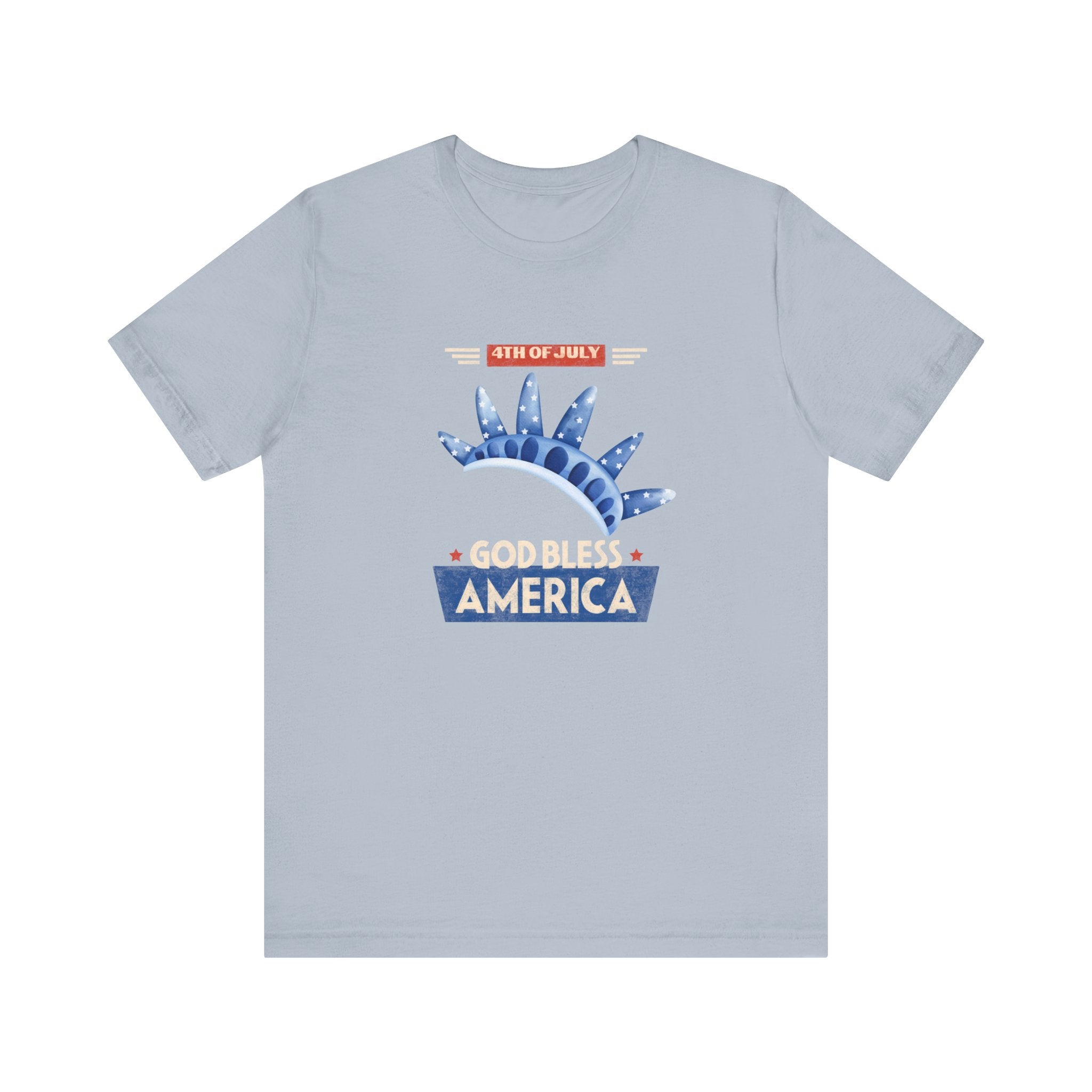 God Bless America Unisex Jersey Short Sleeve Tee