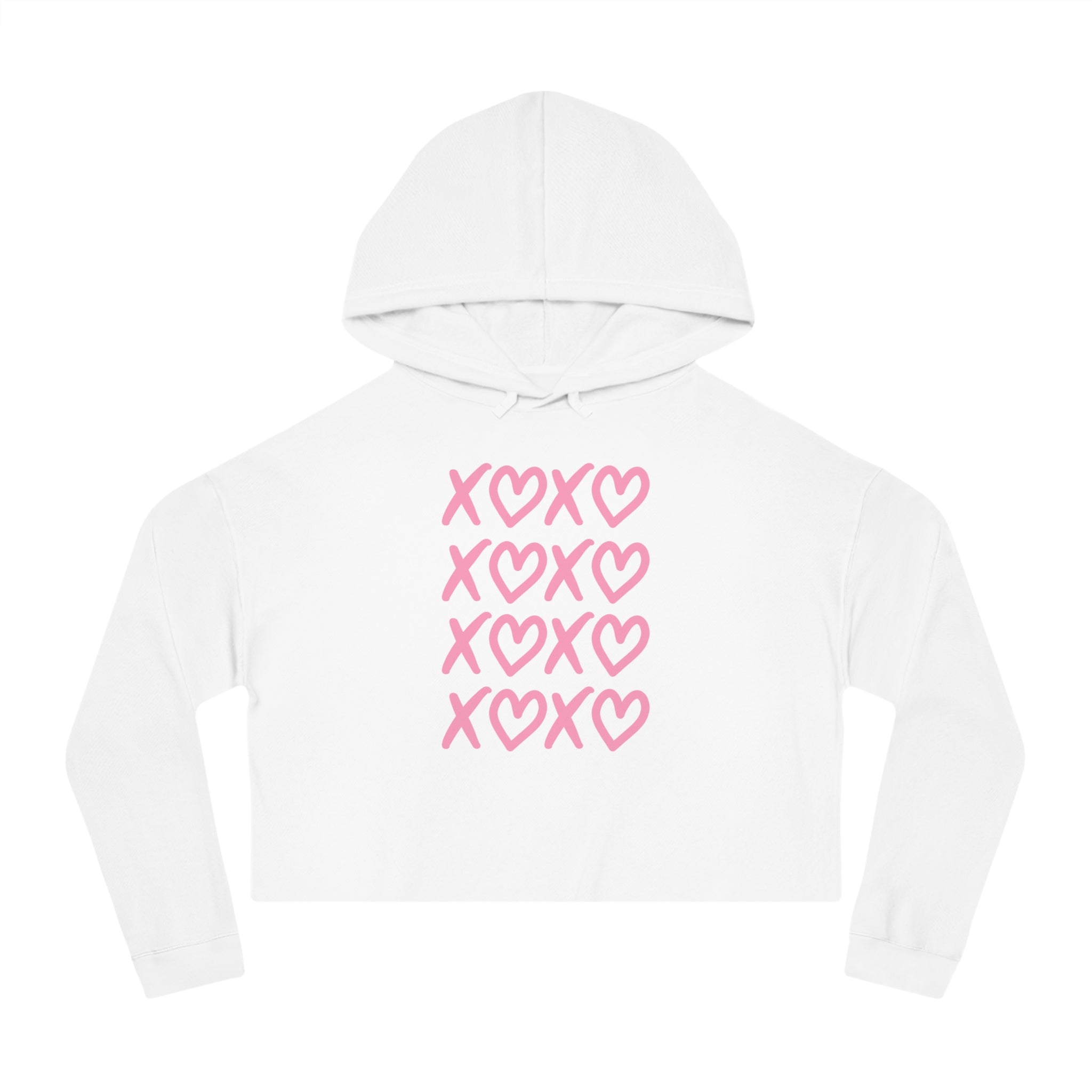 XOXO Women’s Cropped Hooded Sweatshirt