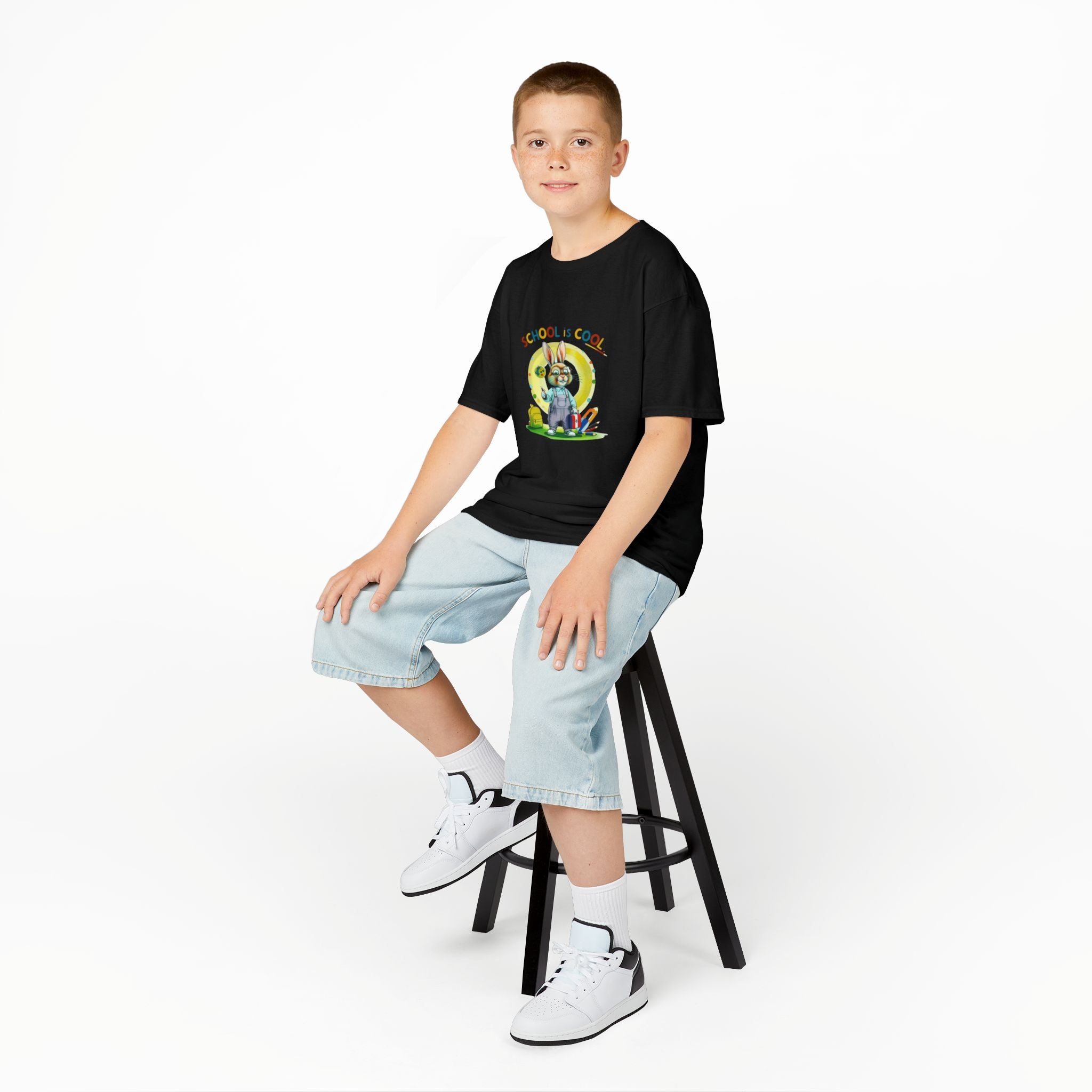 School is Cool Kids Heavy Cotton Tee