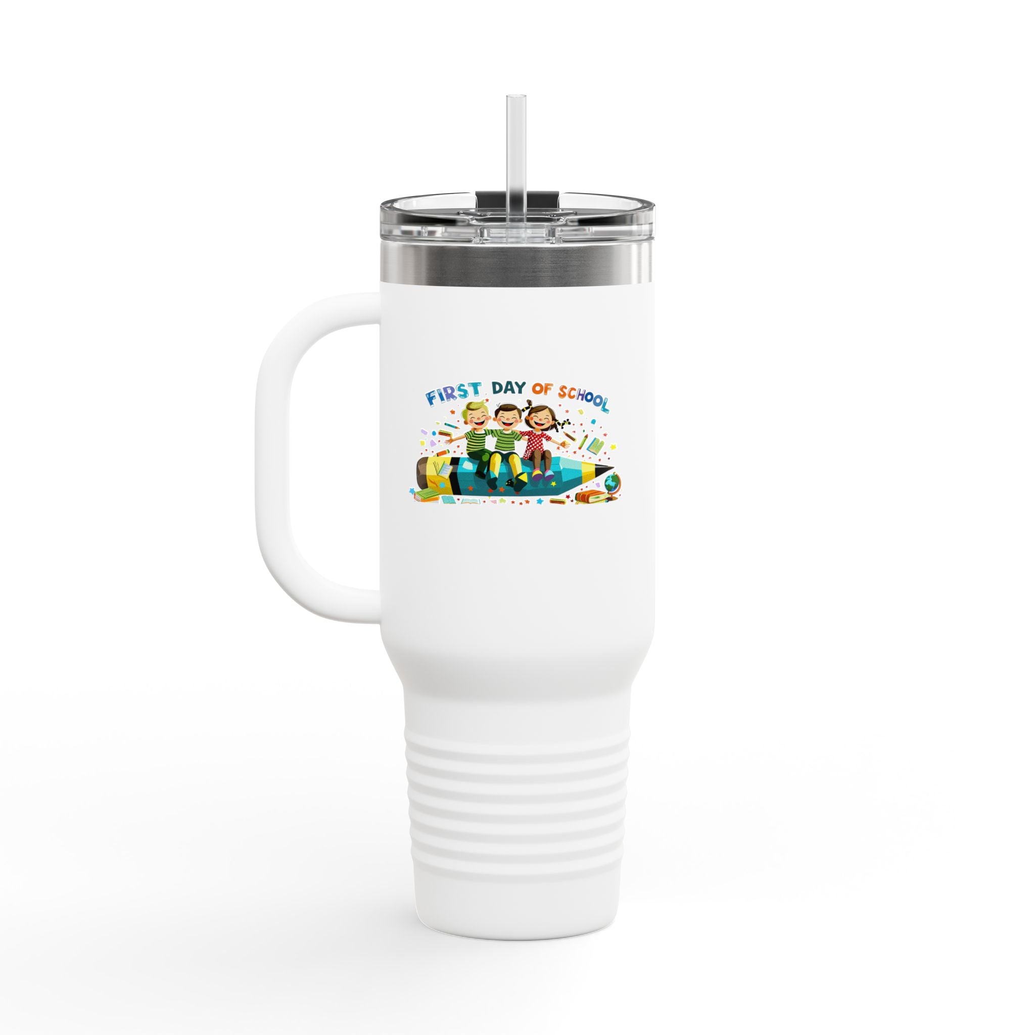 First Day of School Insulated Travel Mug for Students