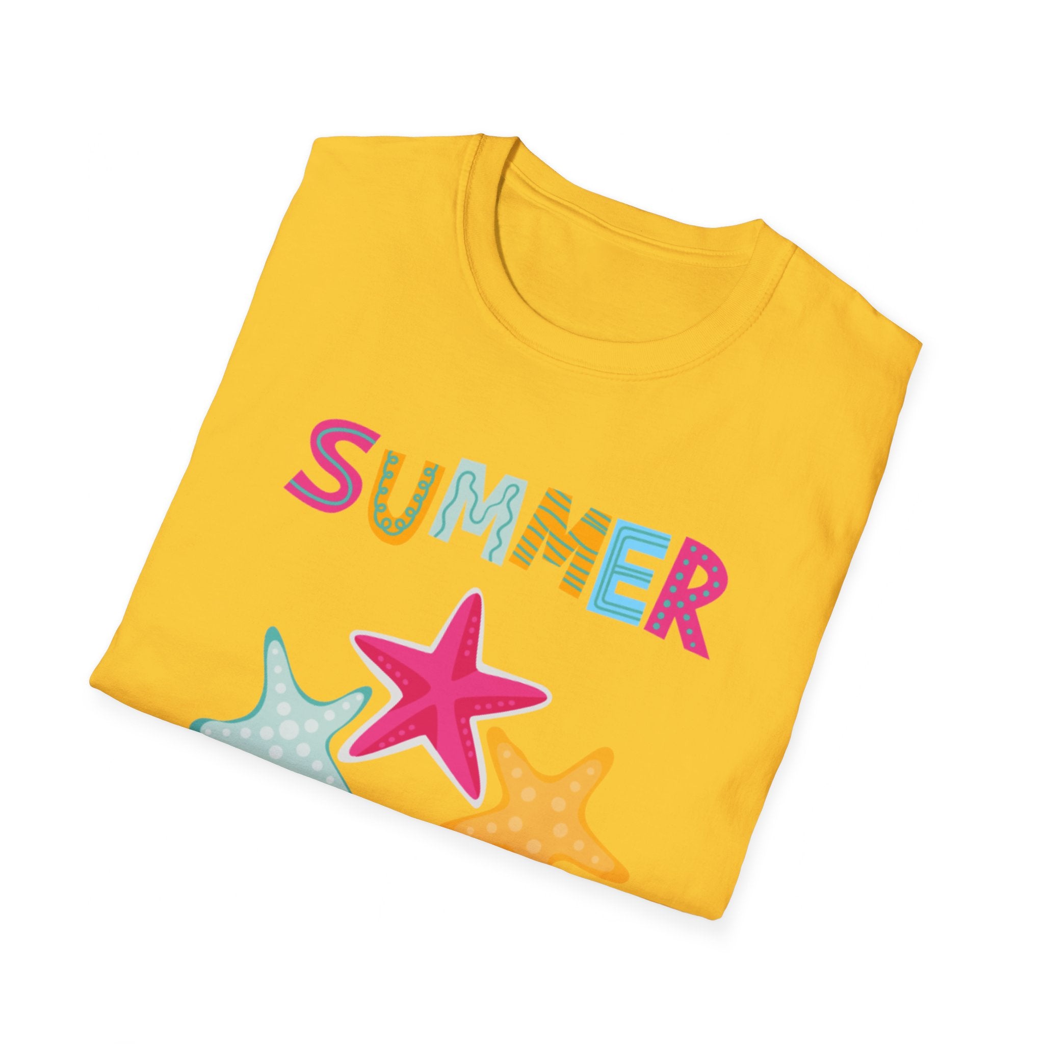 Summer Starfish Unisex Softstyle T-Shirt