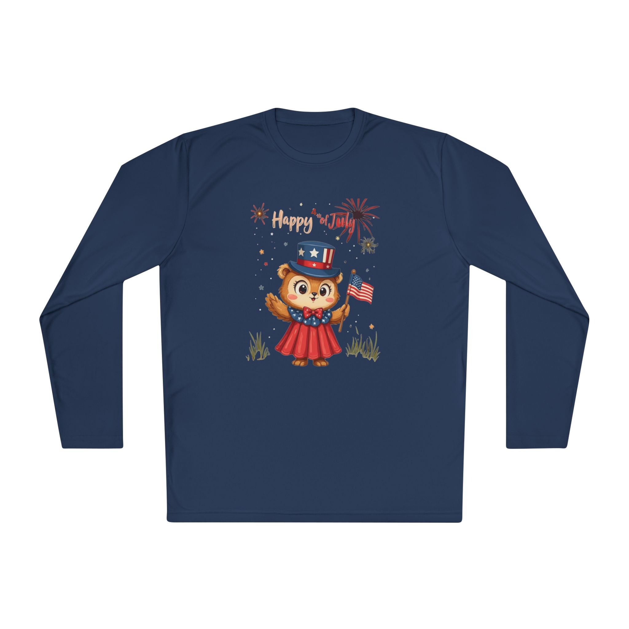 Happy Independence Day Long Sleeve Tee