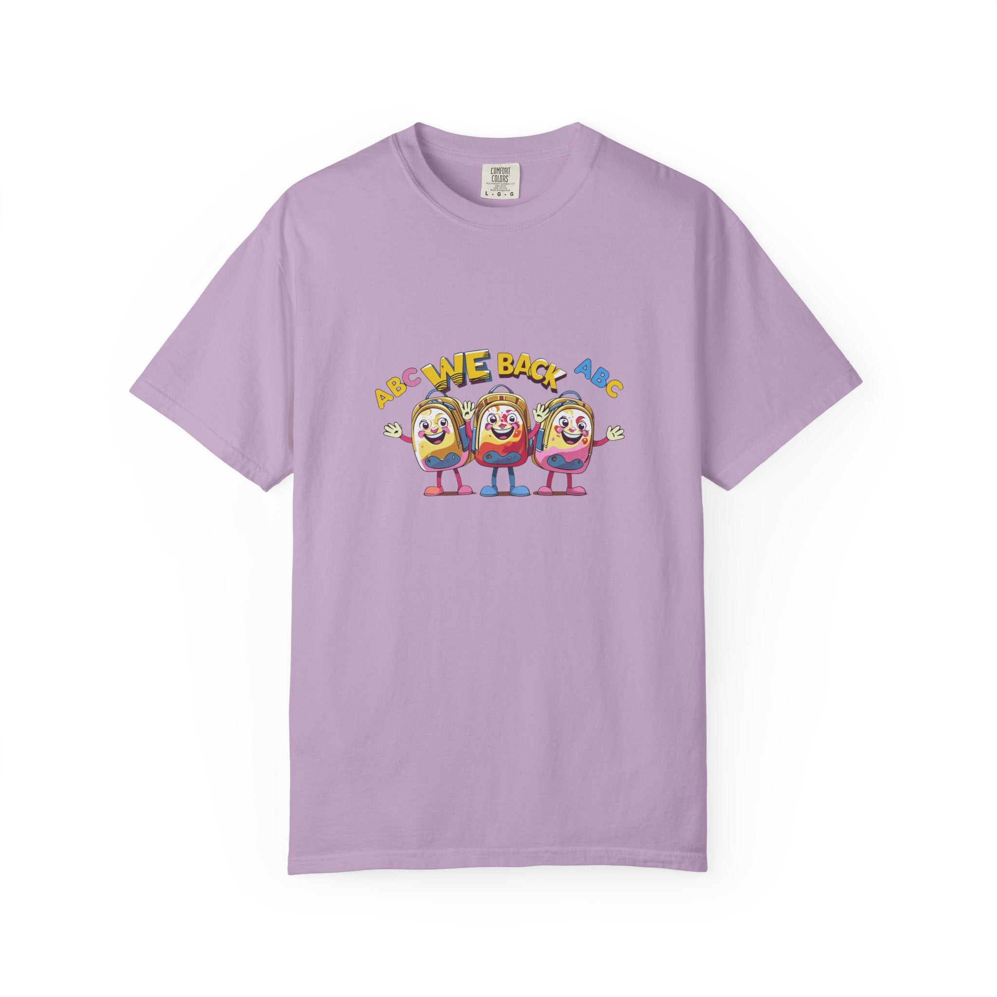 We Back Unisex Garment-Dyed T-shirt
