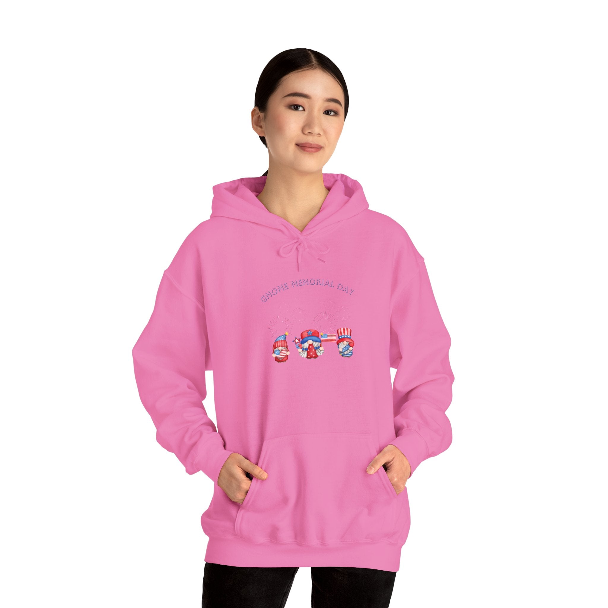 Gnome Memorial Day Hooded Sweatshirt