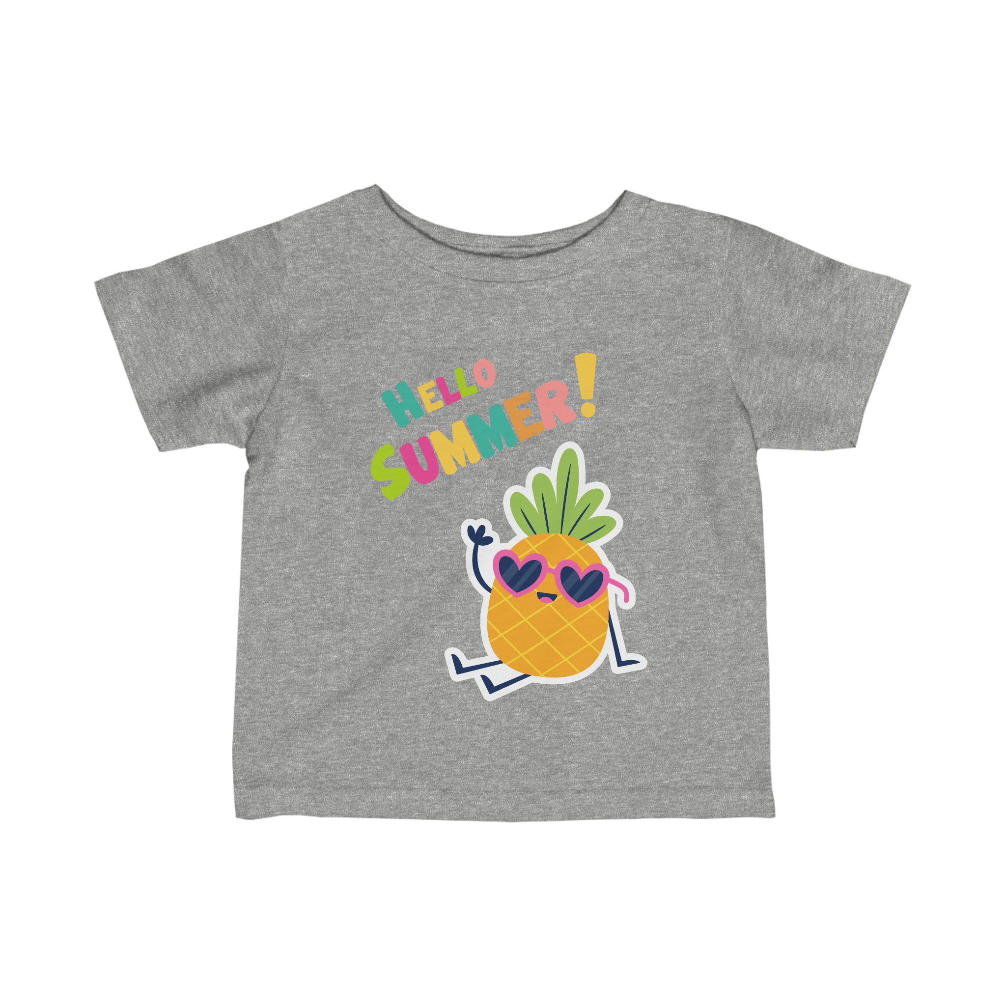 Hello Pineapple Summer Infant Fine Jersey Tee