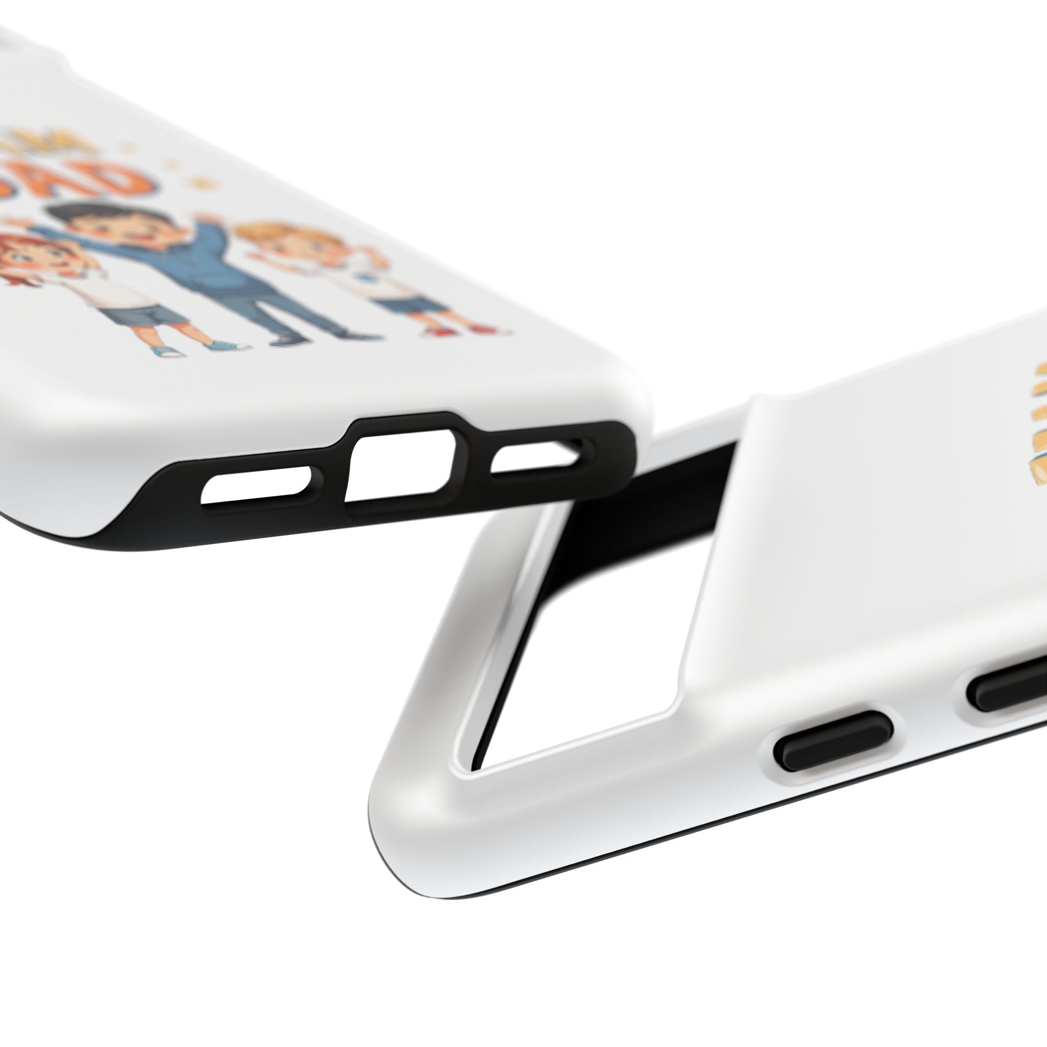 Team Dad Phone Case, Fun Gift for Fathers, Durable Phone Protector, Cute Dad Team Merchandise, Father's Day Special