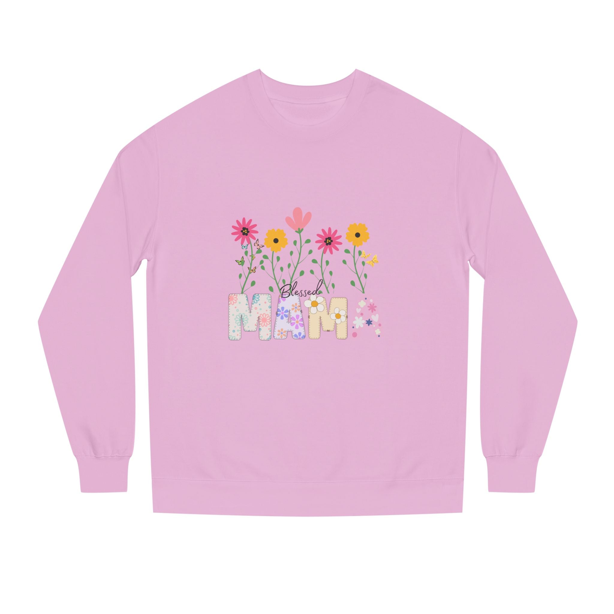Blessed Mama Unisex Crew Neck Sweatshirt