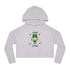 Blessed & Lucky Women’s Cropped Hooded Sweatshirt