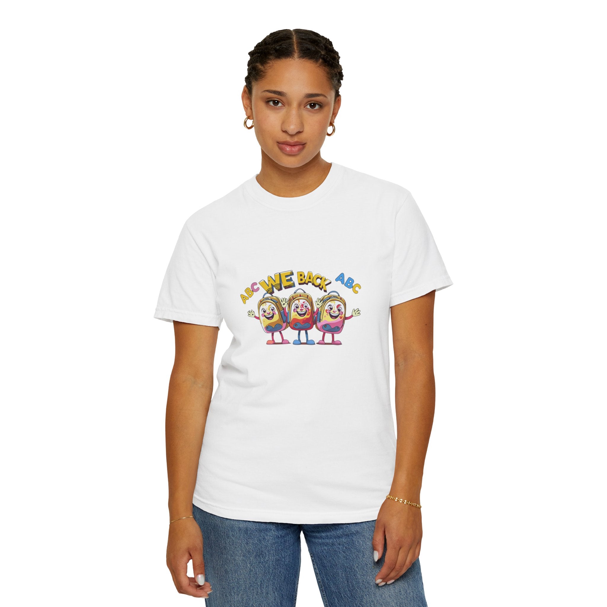 We Back Unisex Garment-Dyed T-shirt