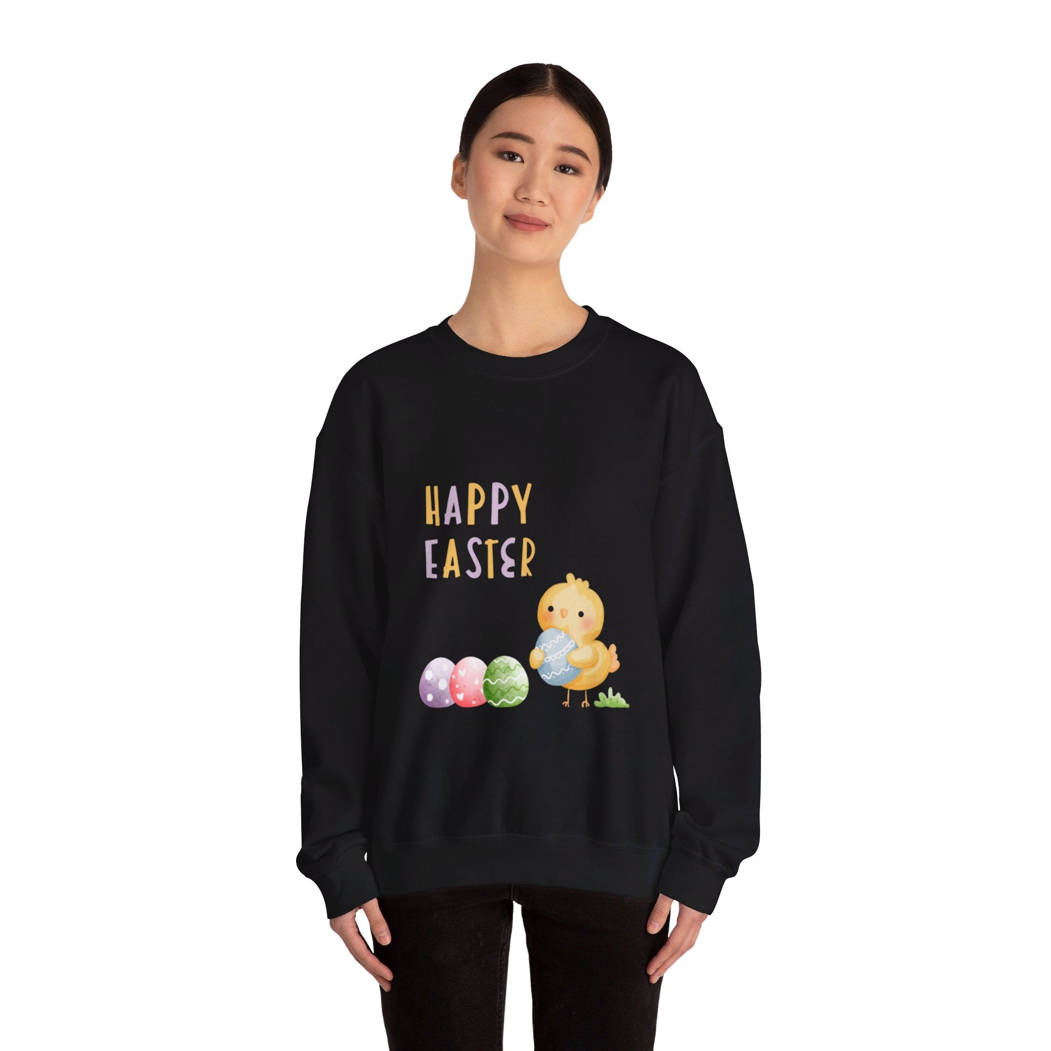 Wishing You A Happy Easter Unisex Heavy Blend™ Crewneck Sweatshirt