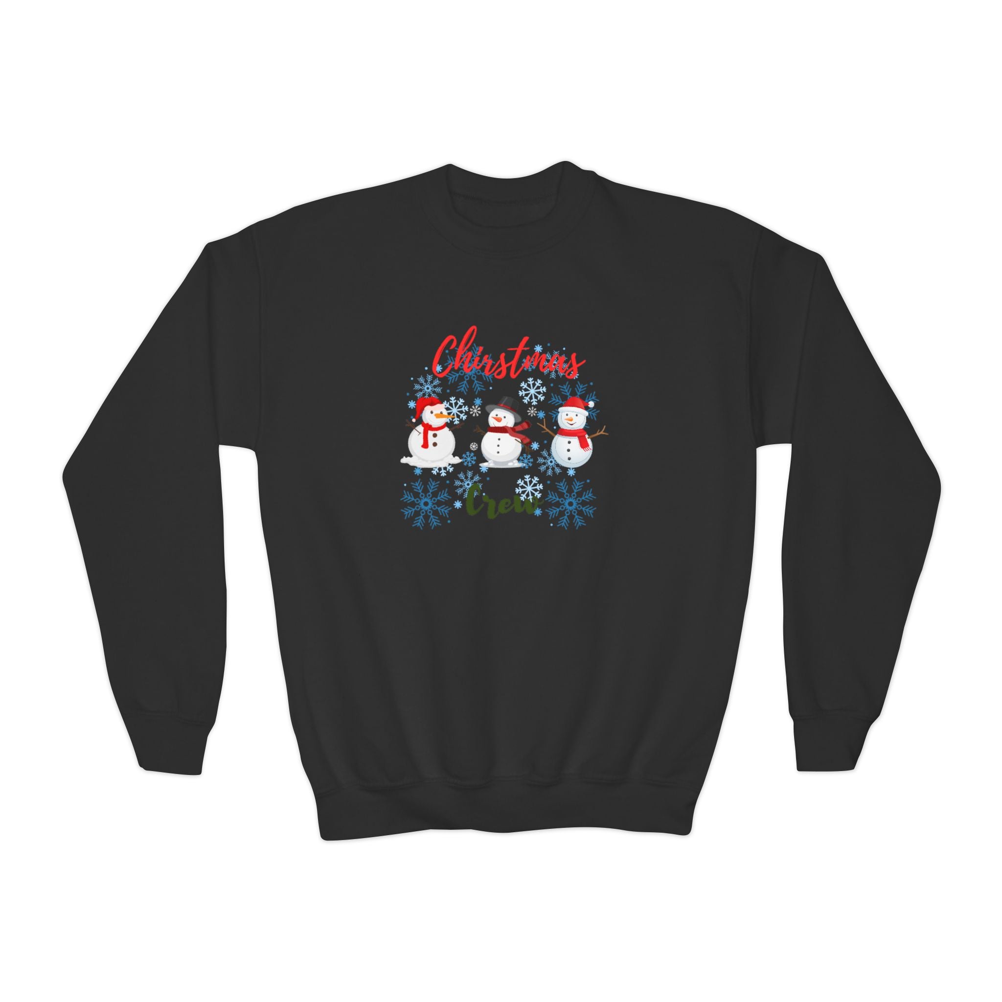 Christmas Crew Youth Crewneck Sweatshirt