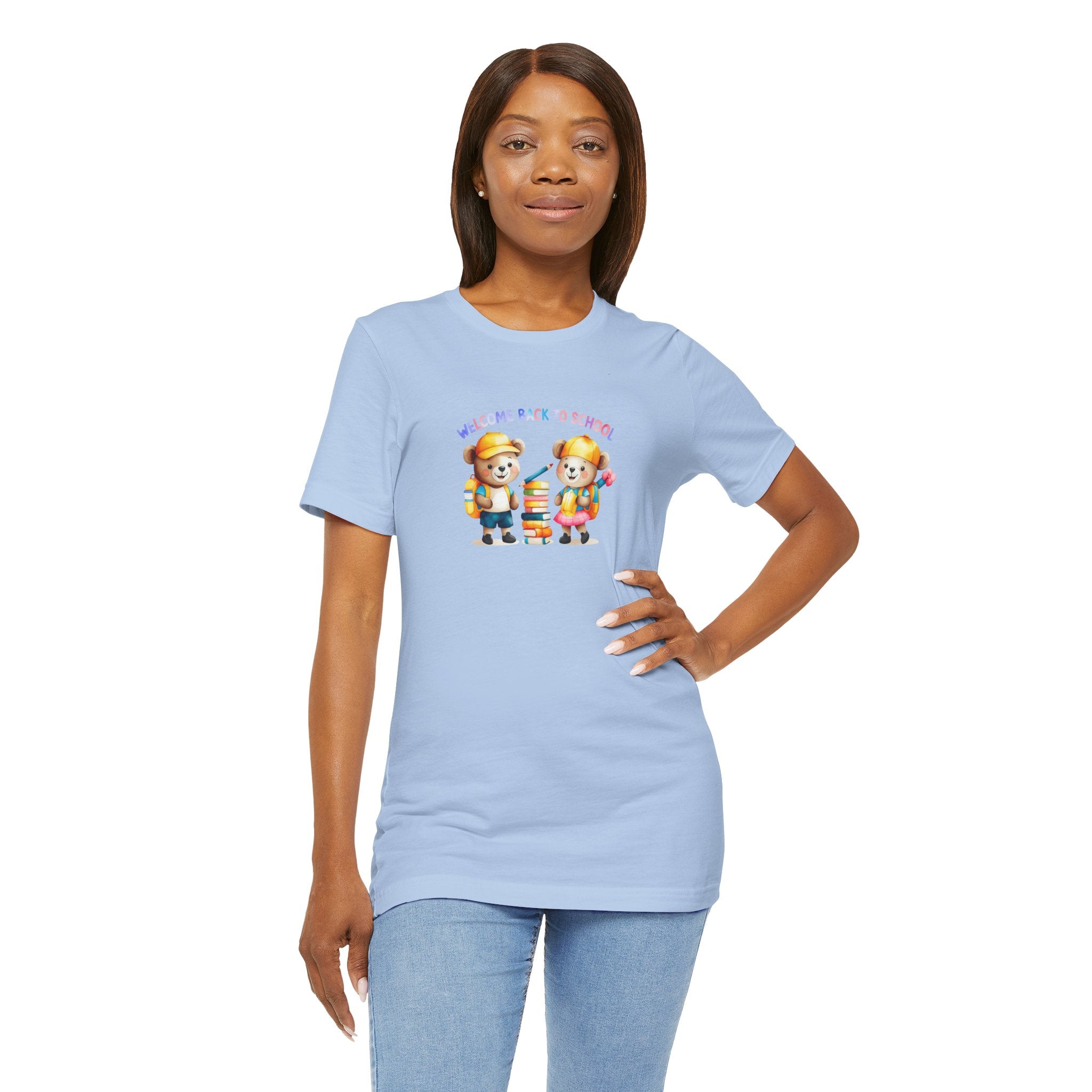 Welcome Back to School Fun Unisex Jersey Short Sleeve Tee