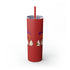Spooky Season Skinny Tumbler with Straw, 20oz
