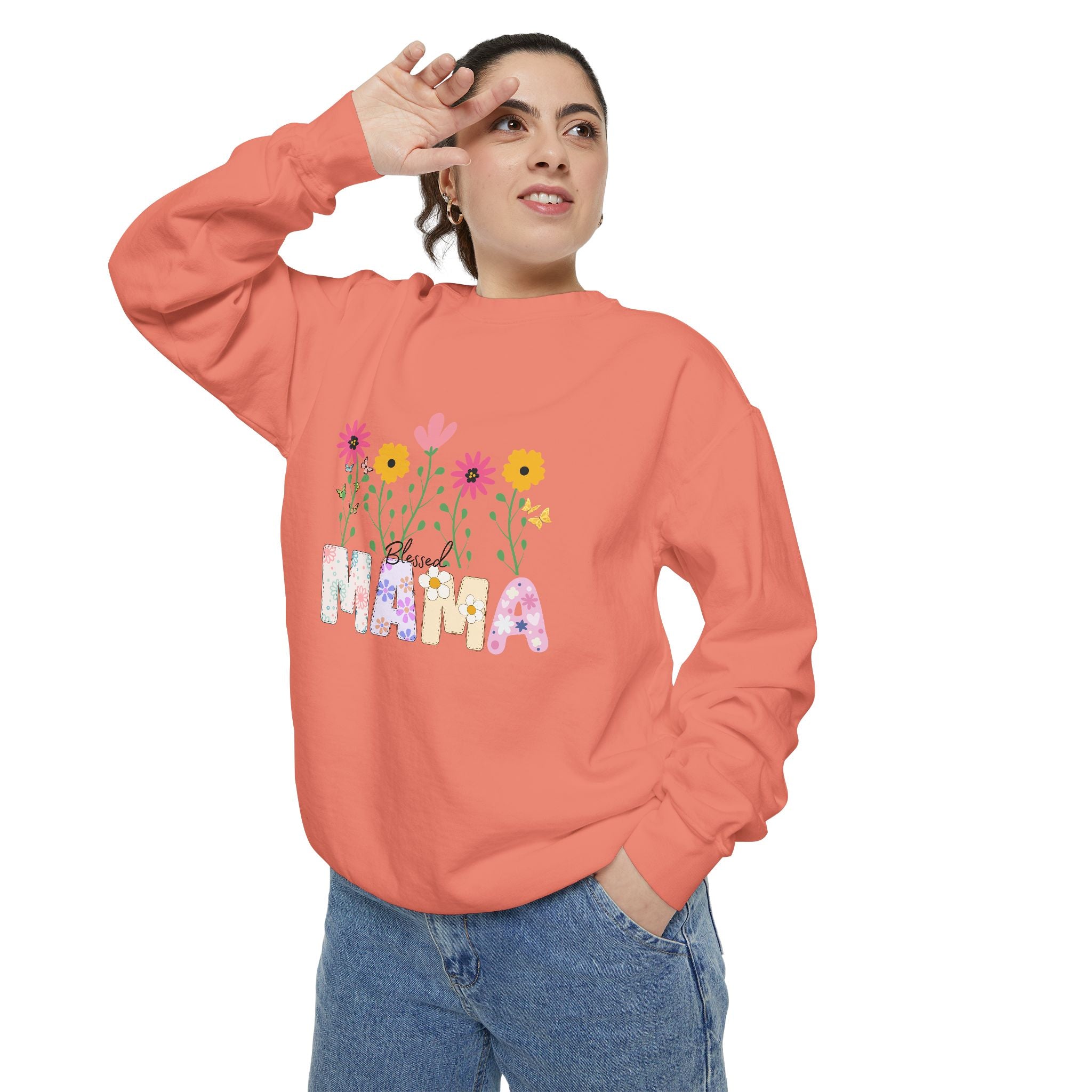 Blessed Mama Unisex Sweatshirt