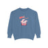 Love Express Unisex Garment-Dyed Sweatshirt