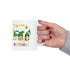Rolling With My Gnomies Ceramic Mug - Fun Coffee Cup