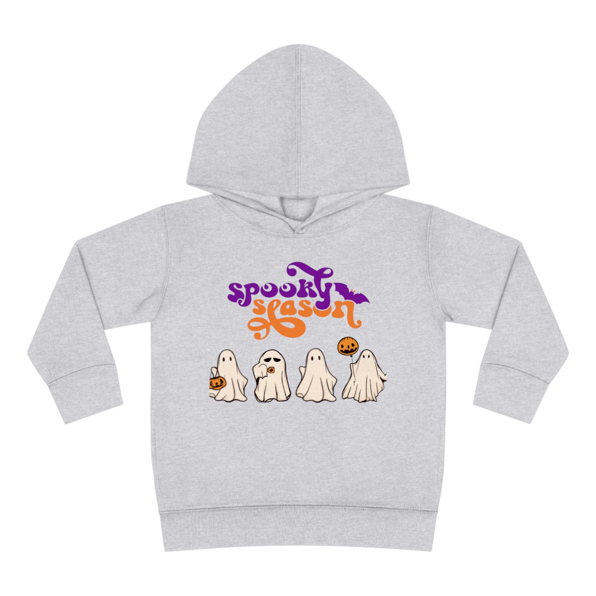 Spooky Season Toddler Pullover Fleece Hoodie