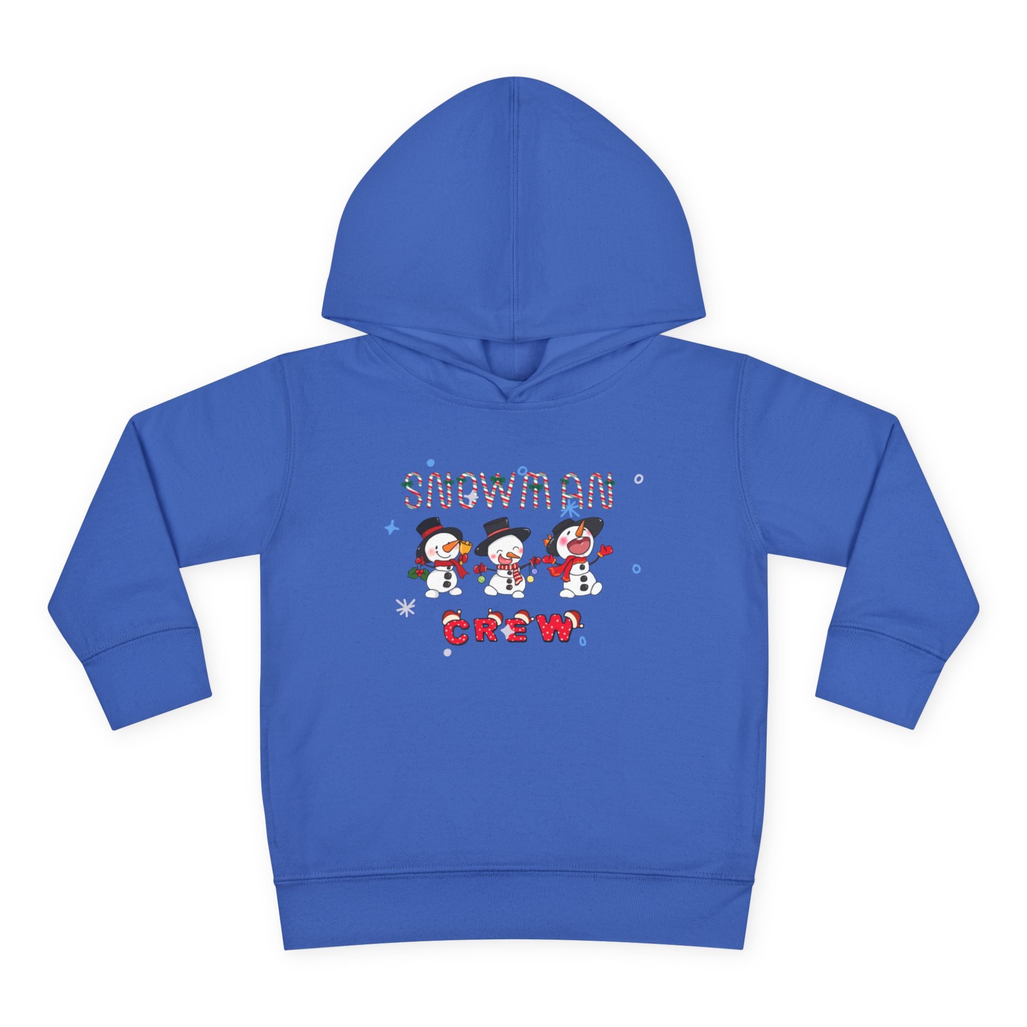 Snowman Crew Toddler Pullover Fleece Hoodie