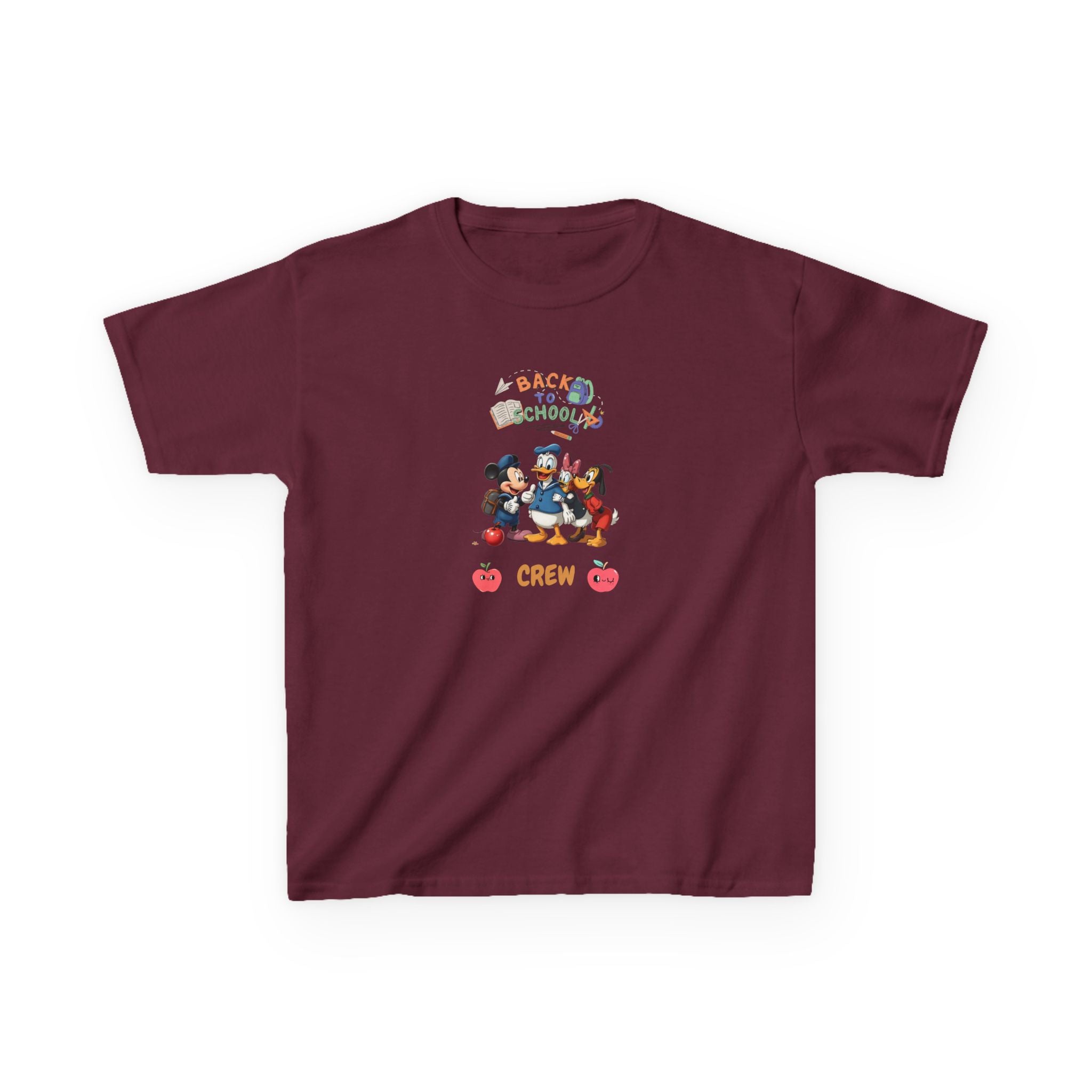 Back to School Crew Kids Heavy Cotton Tee