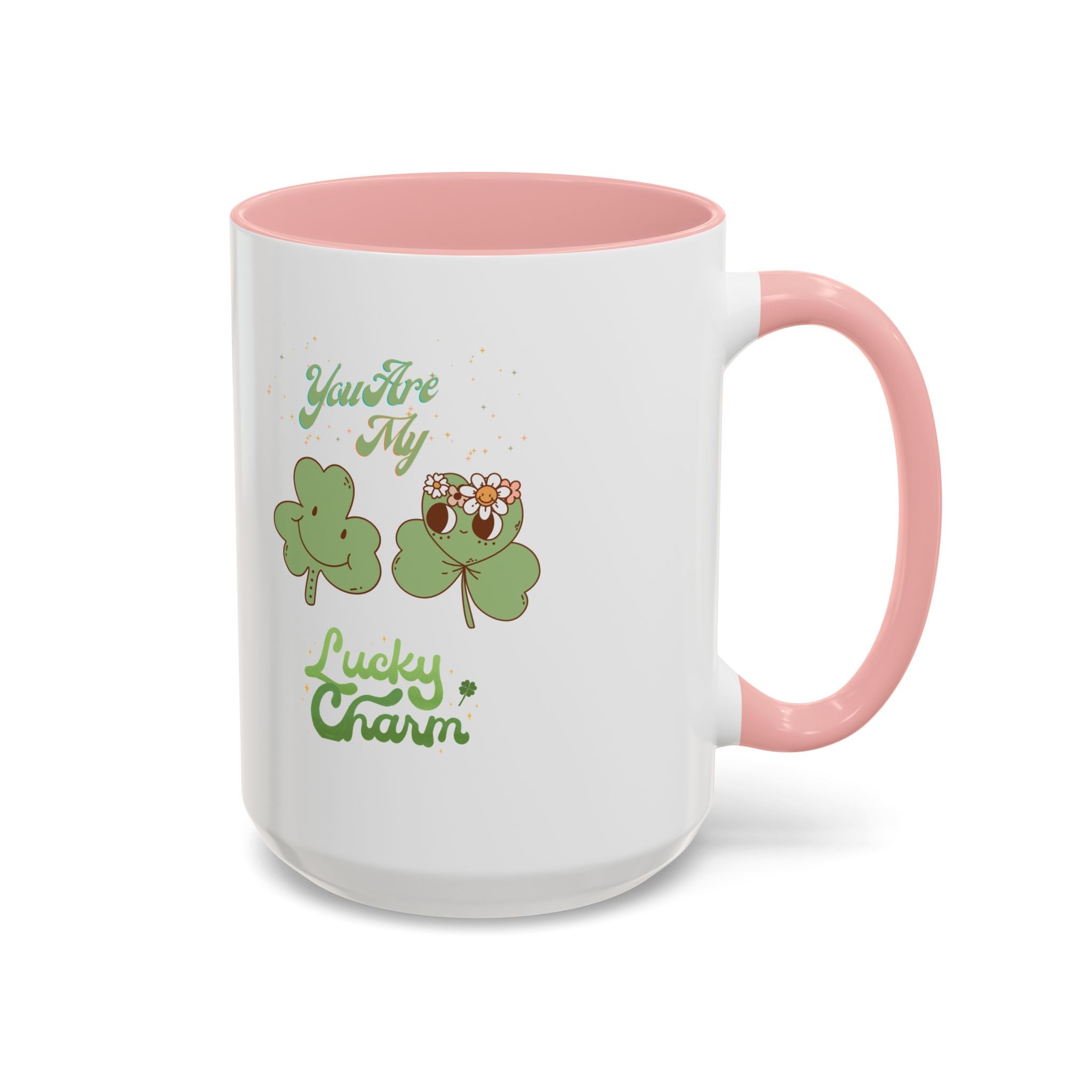You're my Lucky Charm Accent Coffee Mug - St. Patrick's Day Gift