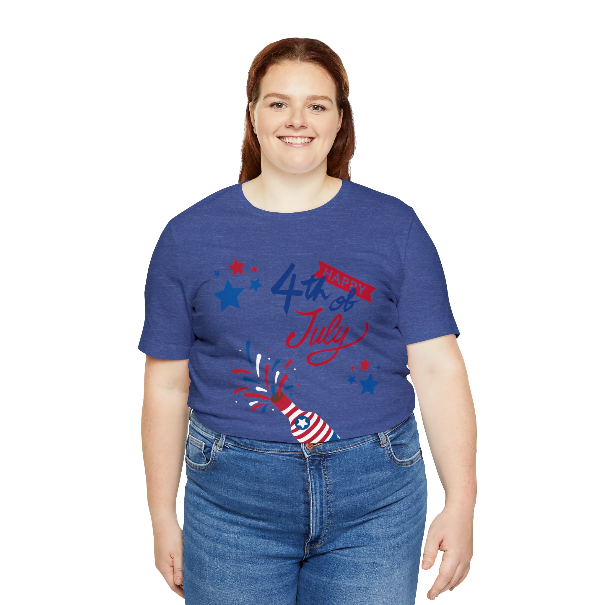 Happy 4th Of July Celebration Unisex Jersey Short Sleeve Tee