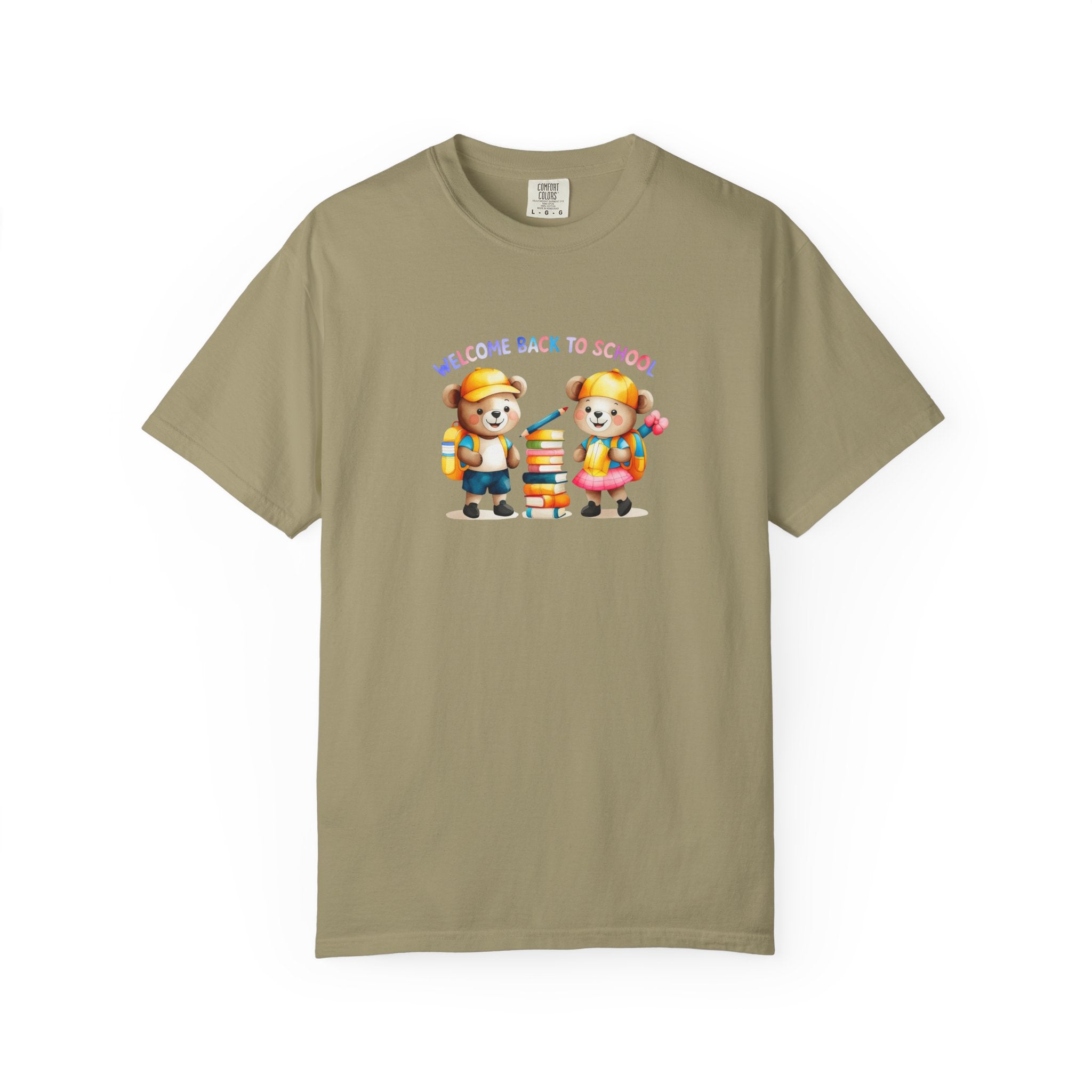 Welcome Back to School Unisex Garment-Dyed T-Shirt