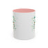 Kiss Me I'm Irish Cat  Accent Mug