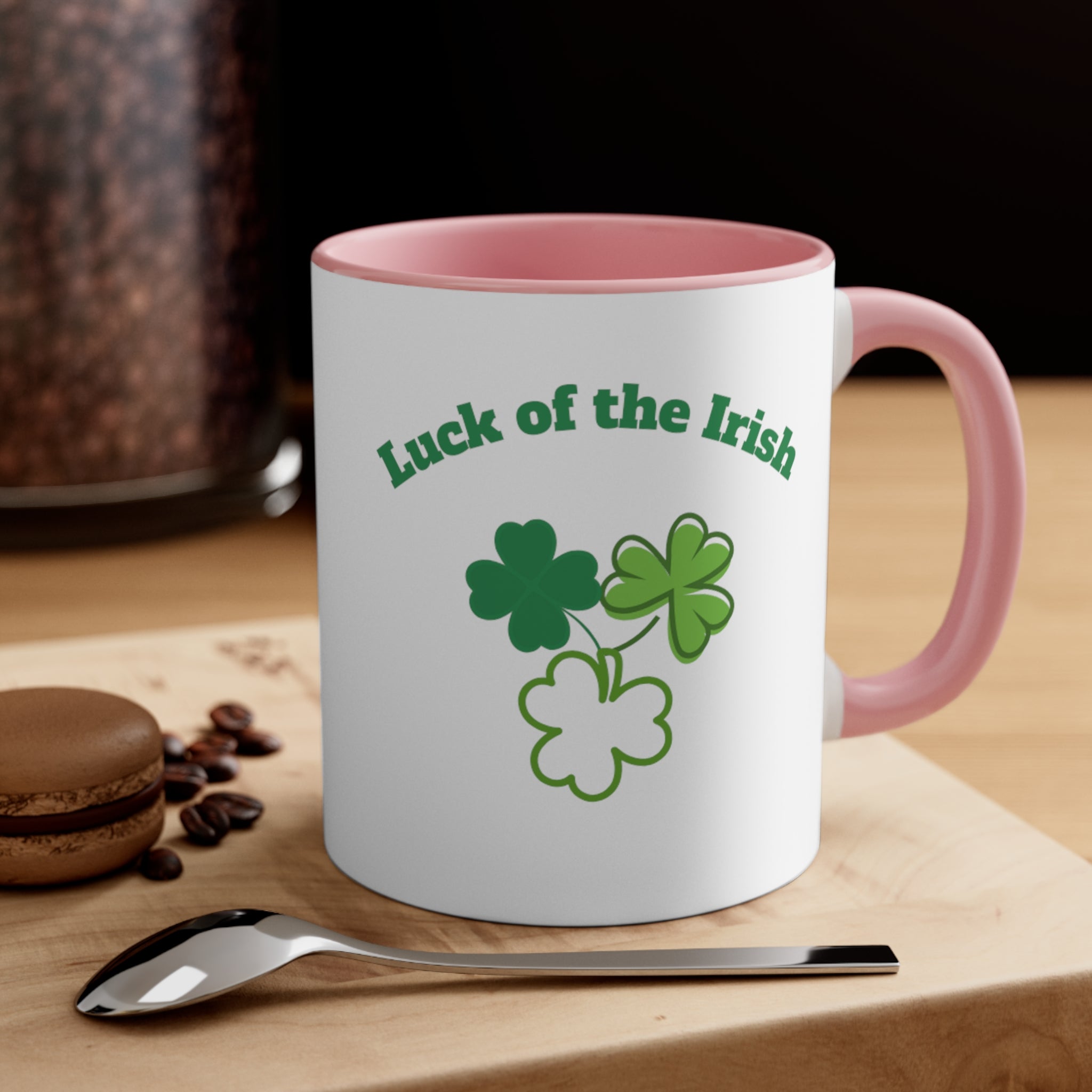 Luck Of The Irish Accent Coffee Mug, 11oz