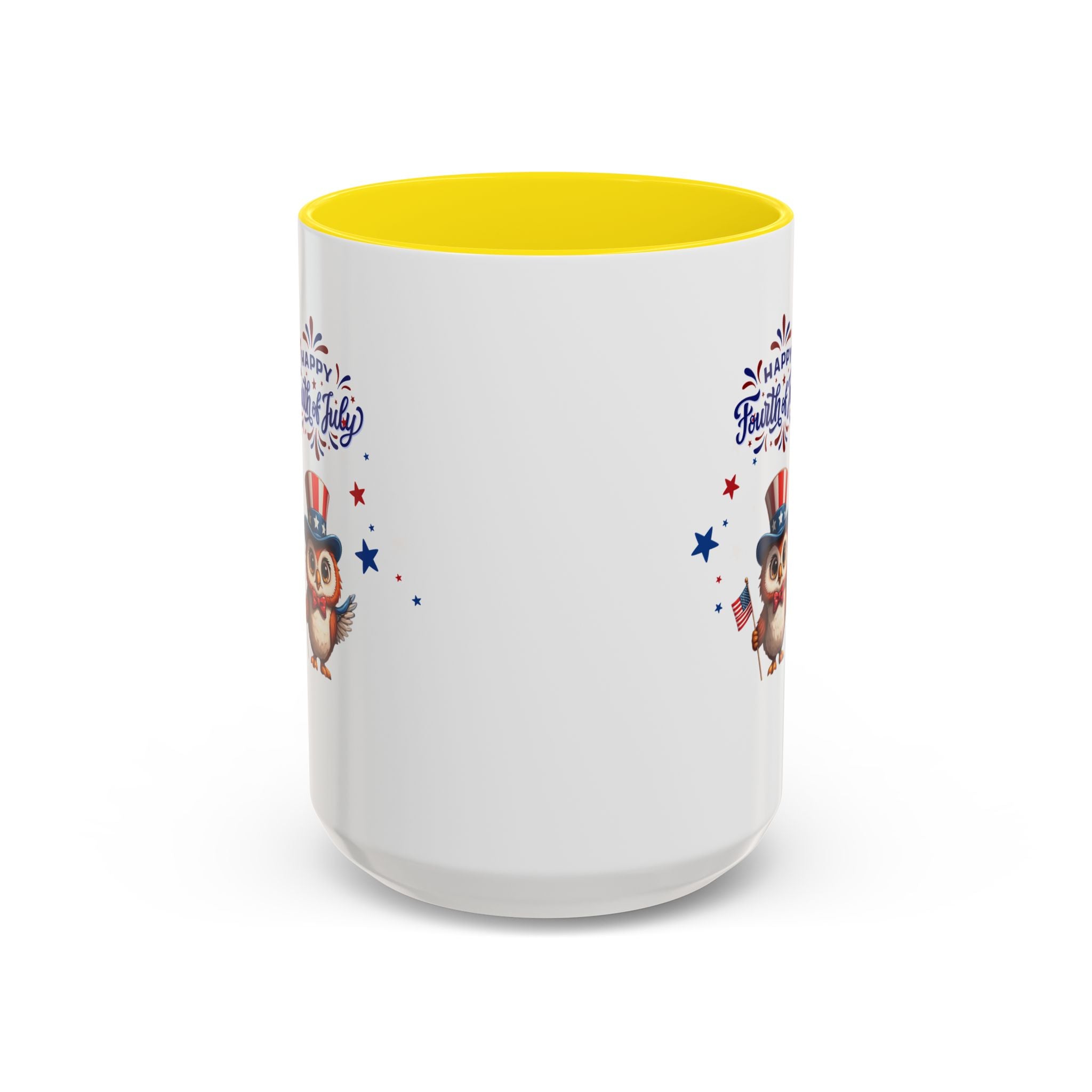 American Eagle Happy 4th of July Coffee Mug