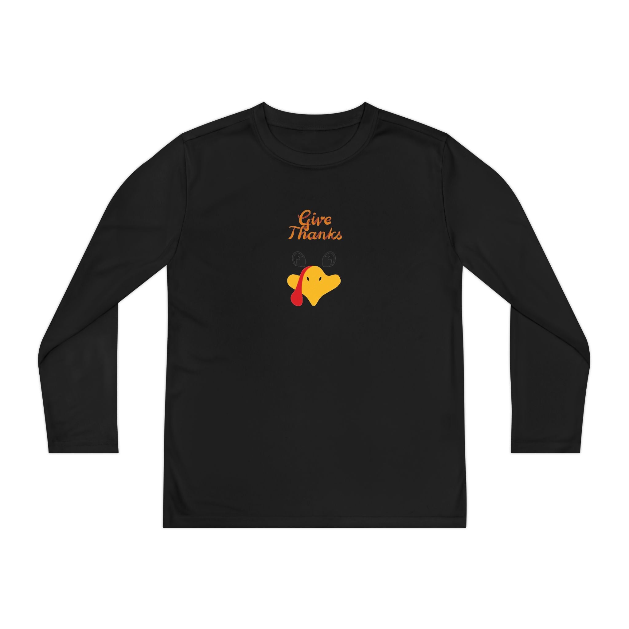 Give Thanks Youth Long Sleeve Competitor Tee