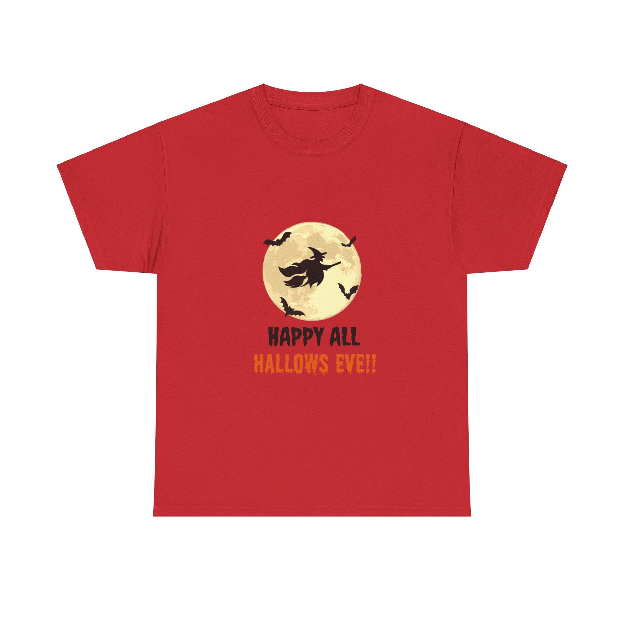 Happy All Hallows Eve Unisex Heavy Cotton Tee