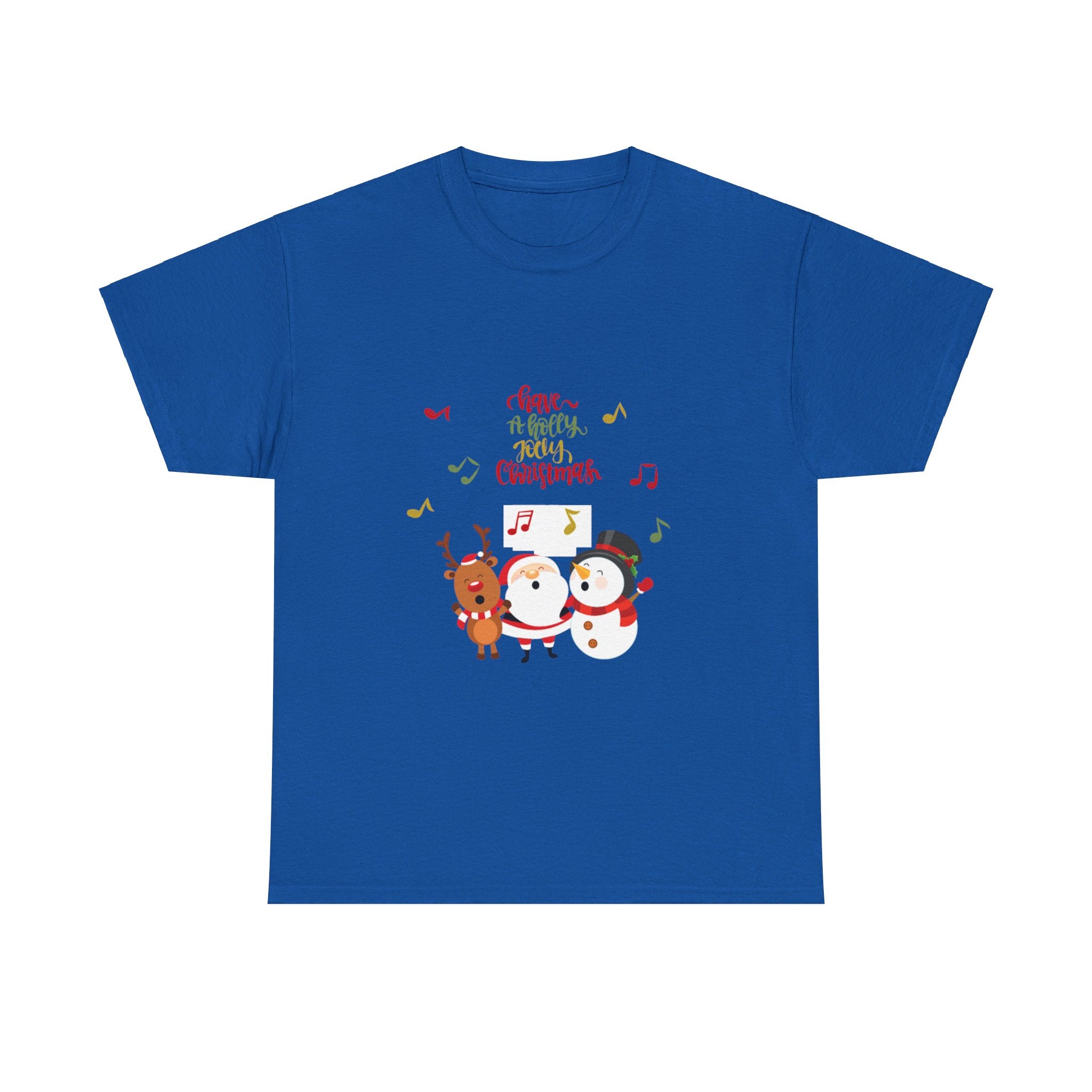 Have A Holly Jolly Christmas Unisex Heavy Cotton Tee